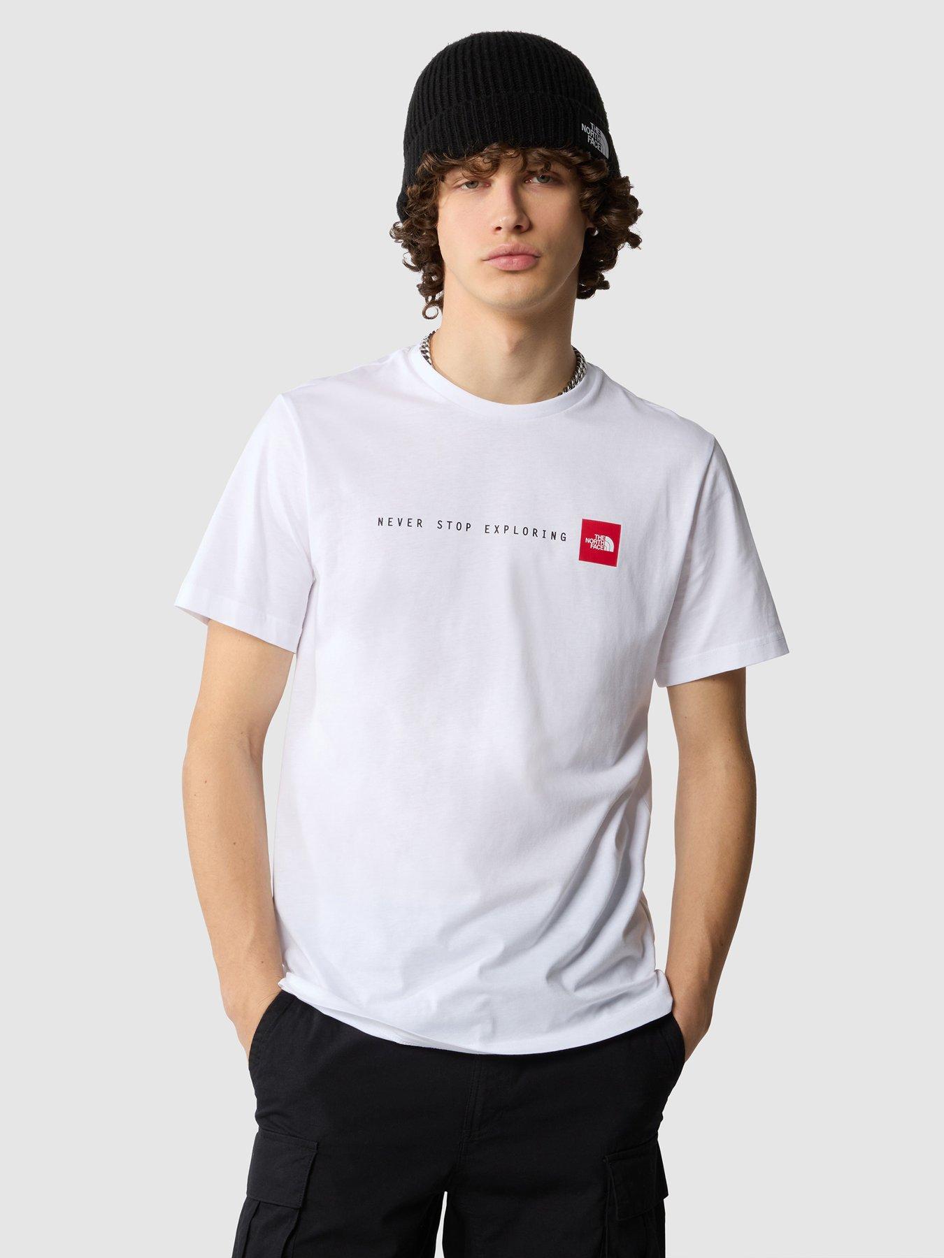 Image of THE NORTH FACE Mens Short Sleeve Never Stop Exploring Tee - White