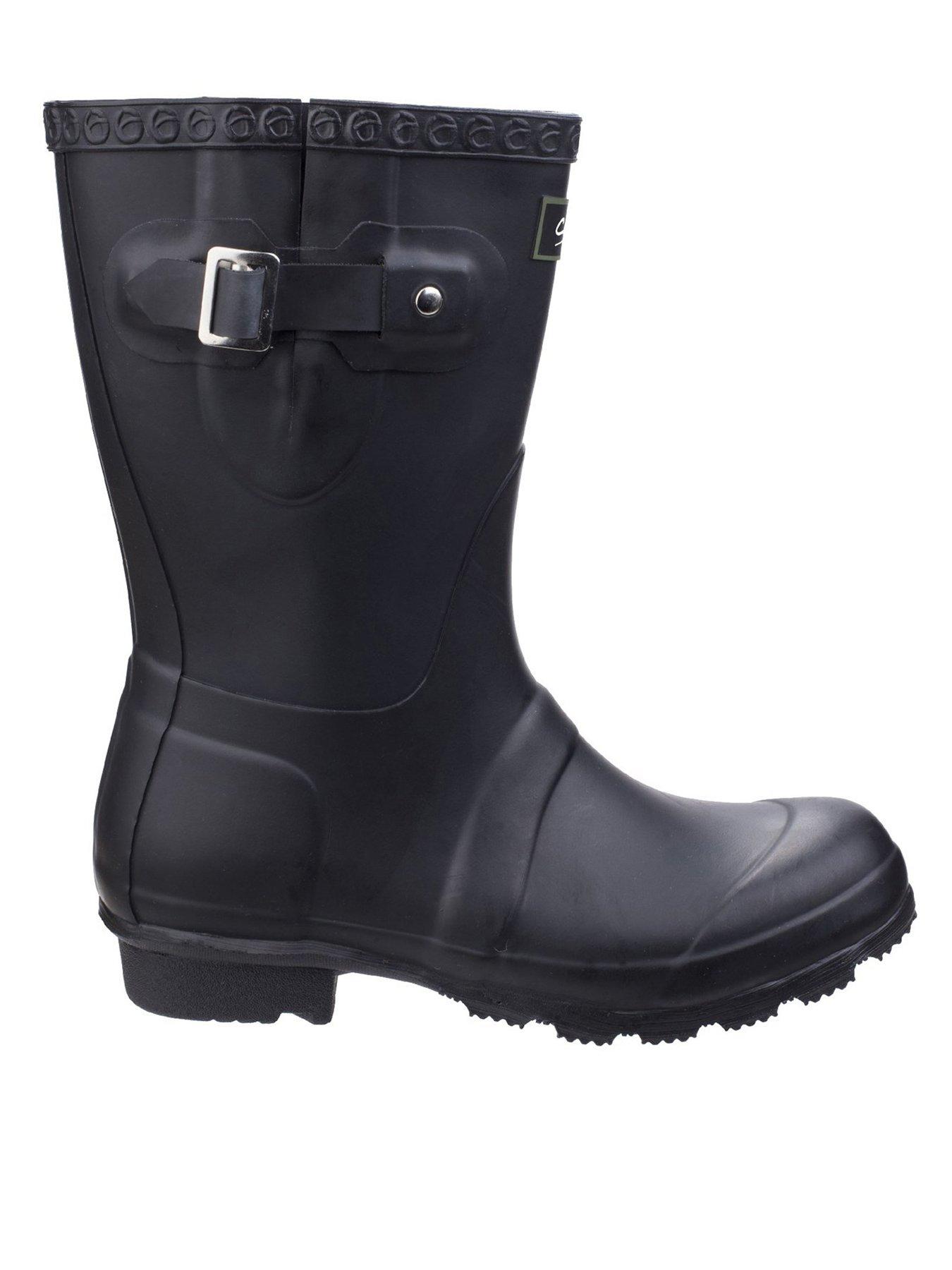 Cotswold Windsor Short Premium Wellingtons - Black