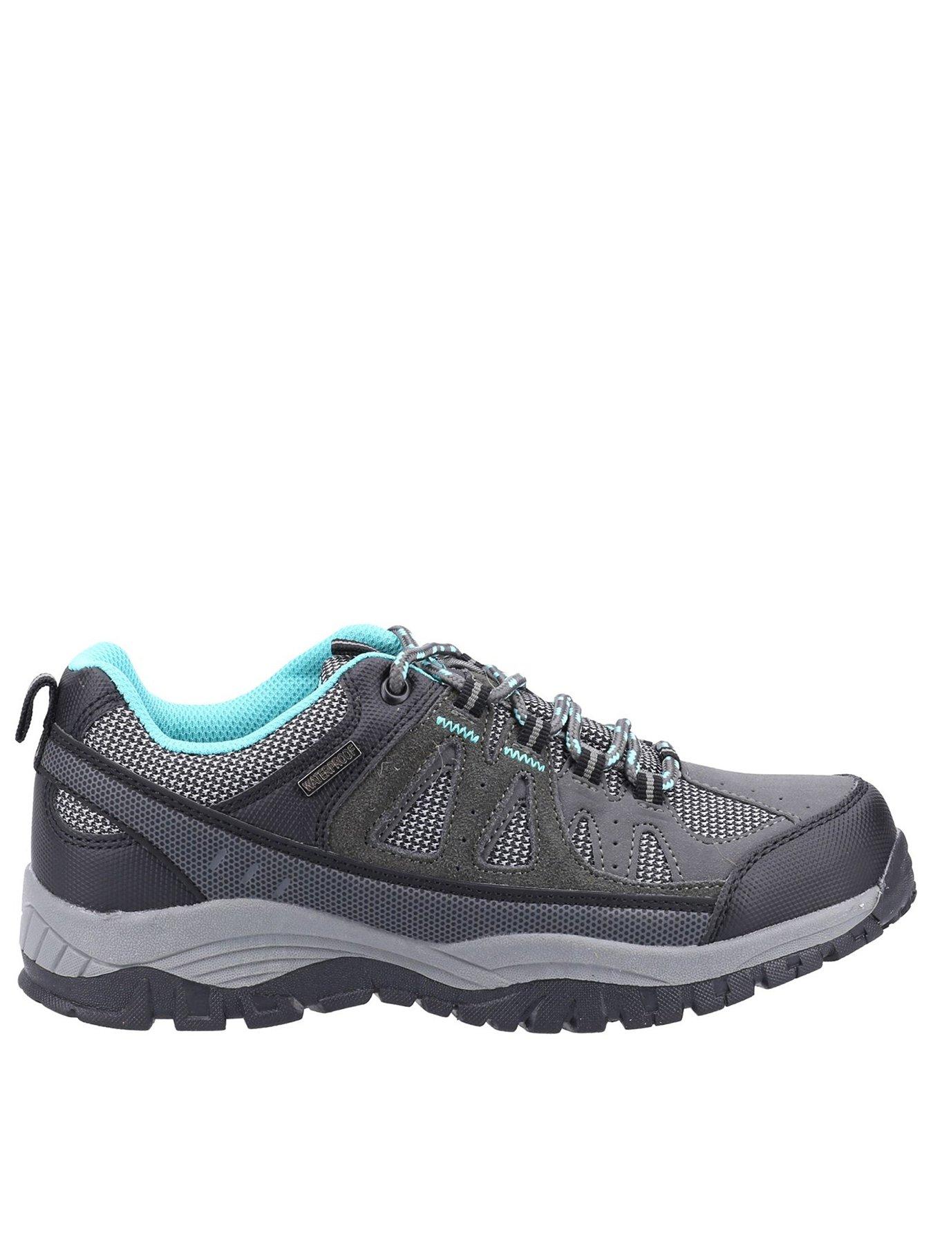undefined Maisemore Low Ladies Suede Mesh Hiking Shoe - Grey