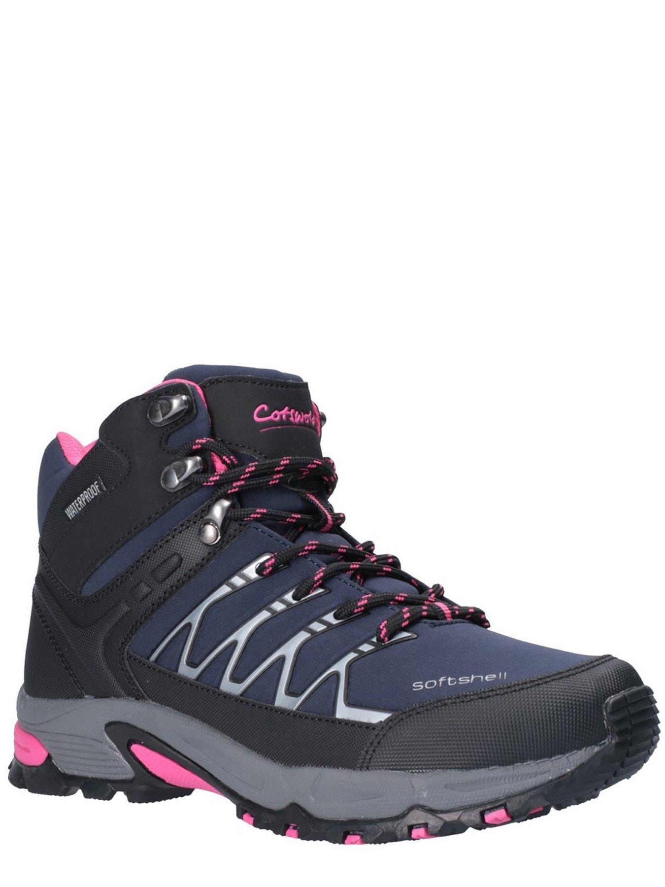 cotswold-abbeydale-mid-ladies-soft-shell-hiking-boot-navystillFront