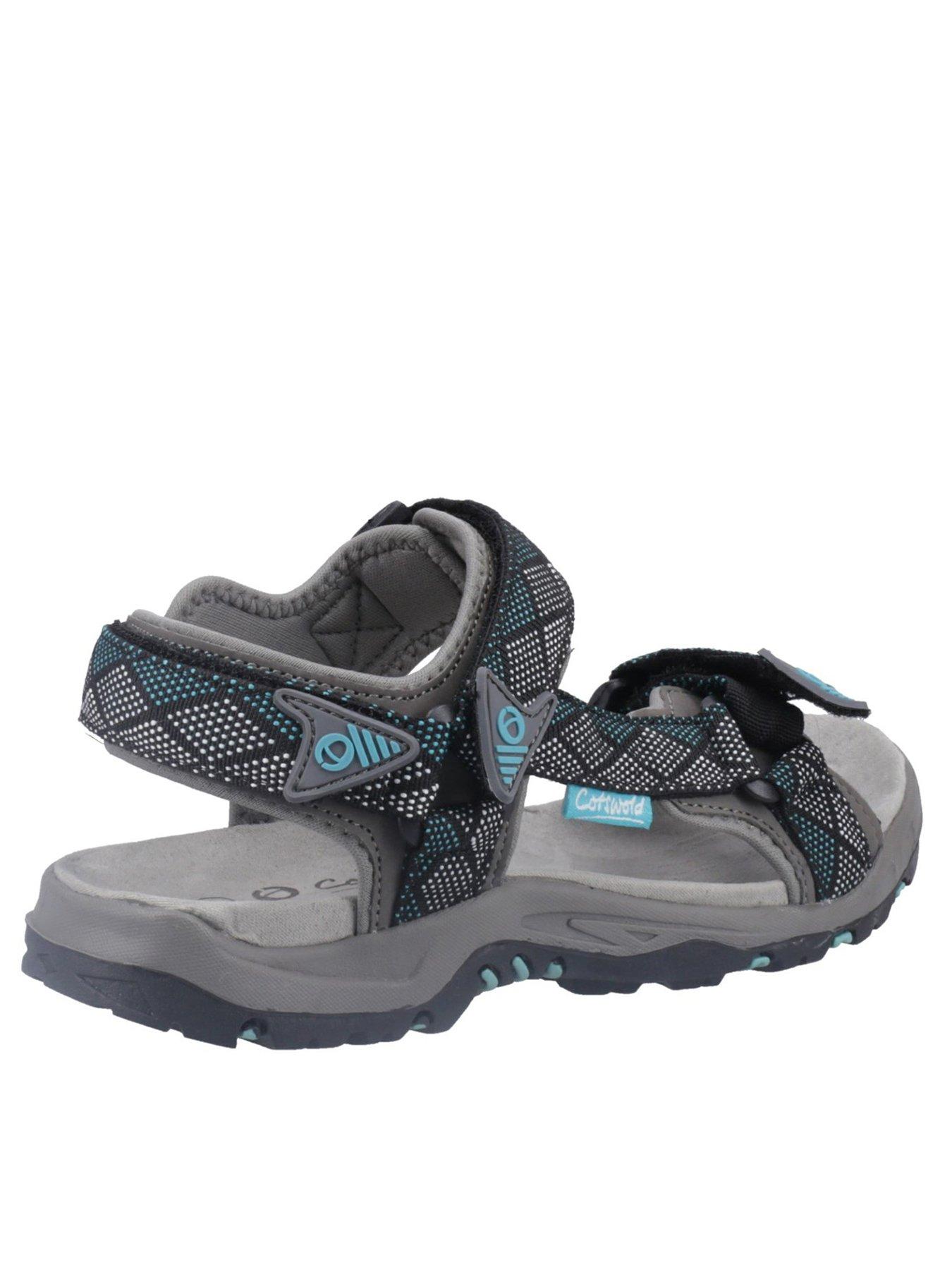 Image 3 of 4 of Cotswold Foxcote Ladies&nbsp;Sandal - Grey/turquoise
