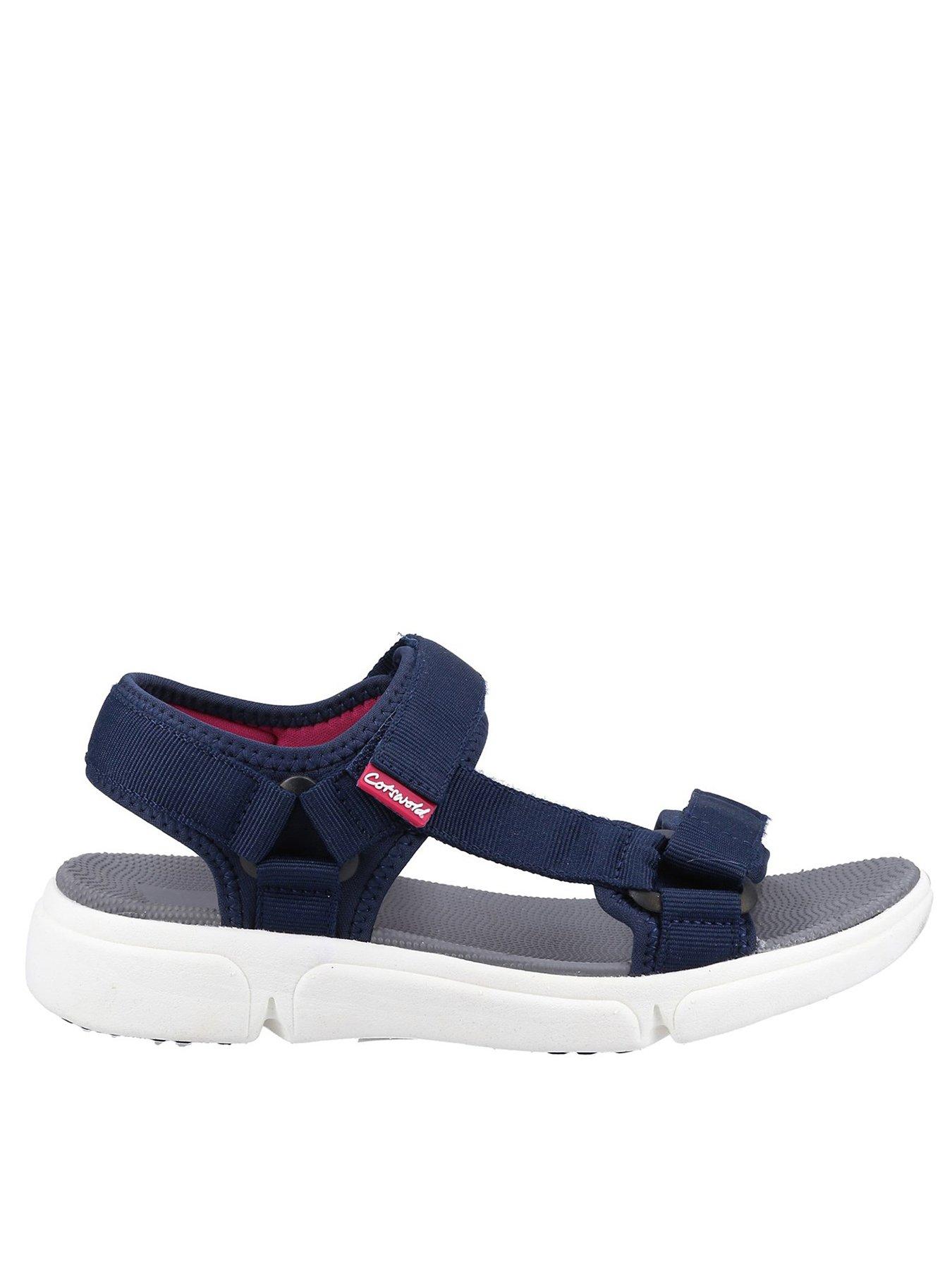 undefined Alderton Ladies Ladies Pu Sandal - Navy
