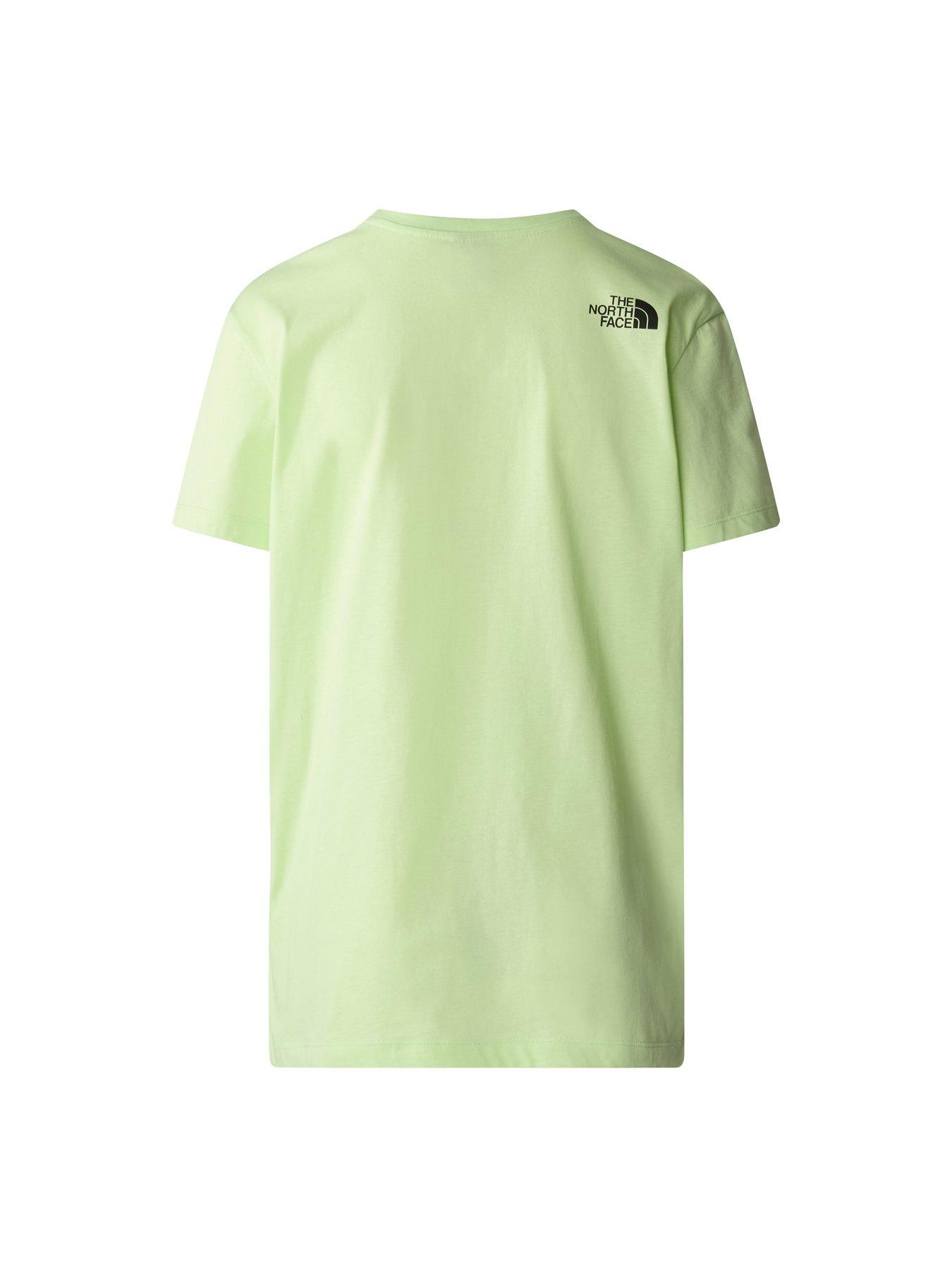 the-north-face-womens-short-sleeve-relaxed-fine-tee-greenstillFront