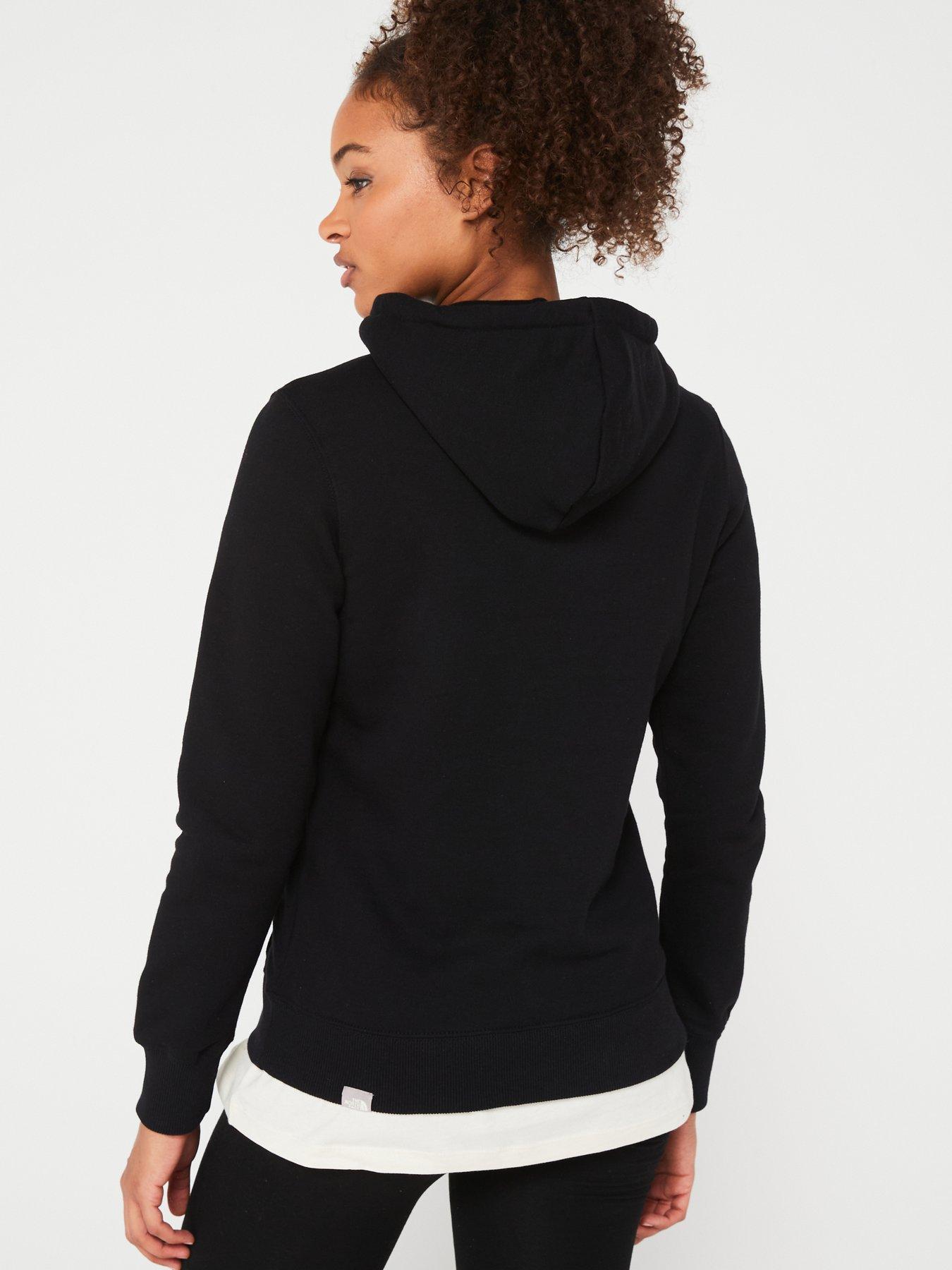 the-north-face-womens-drew-peak-pullover-hoodie-blackstillFront