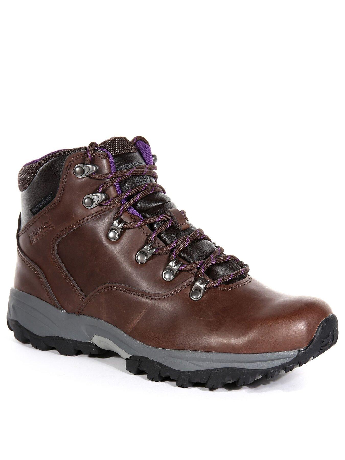 Image 2 of 5 of Regatta Womens Lady Bainsford Waterproof Leather Walking Boot -brown