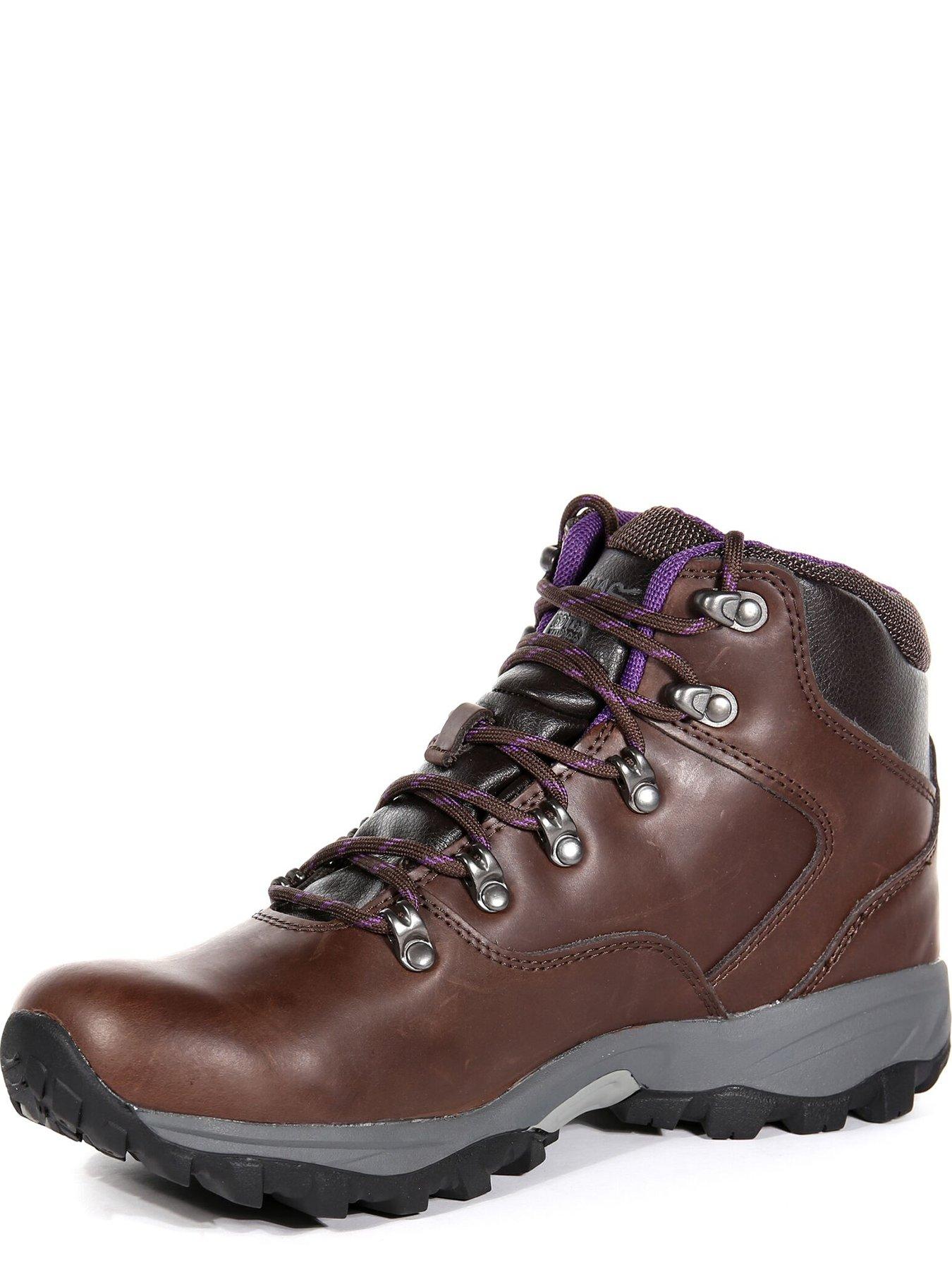 Image 4 of 5 of Regatta Womens Lady Bainsford Waterproof Leather Walking Boot -brown