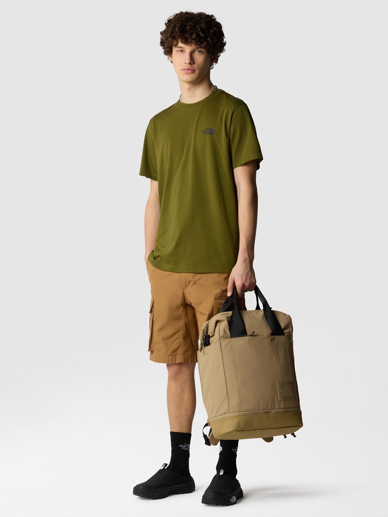 the-north-face-mens-short-sleeve-simple-dome-tee-khakiback