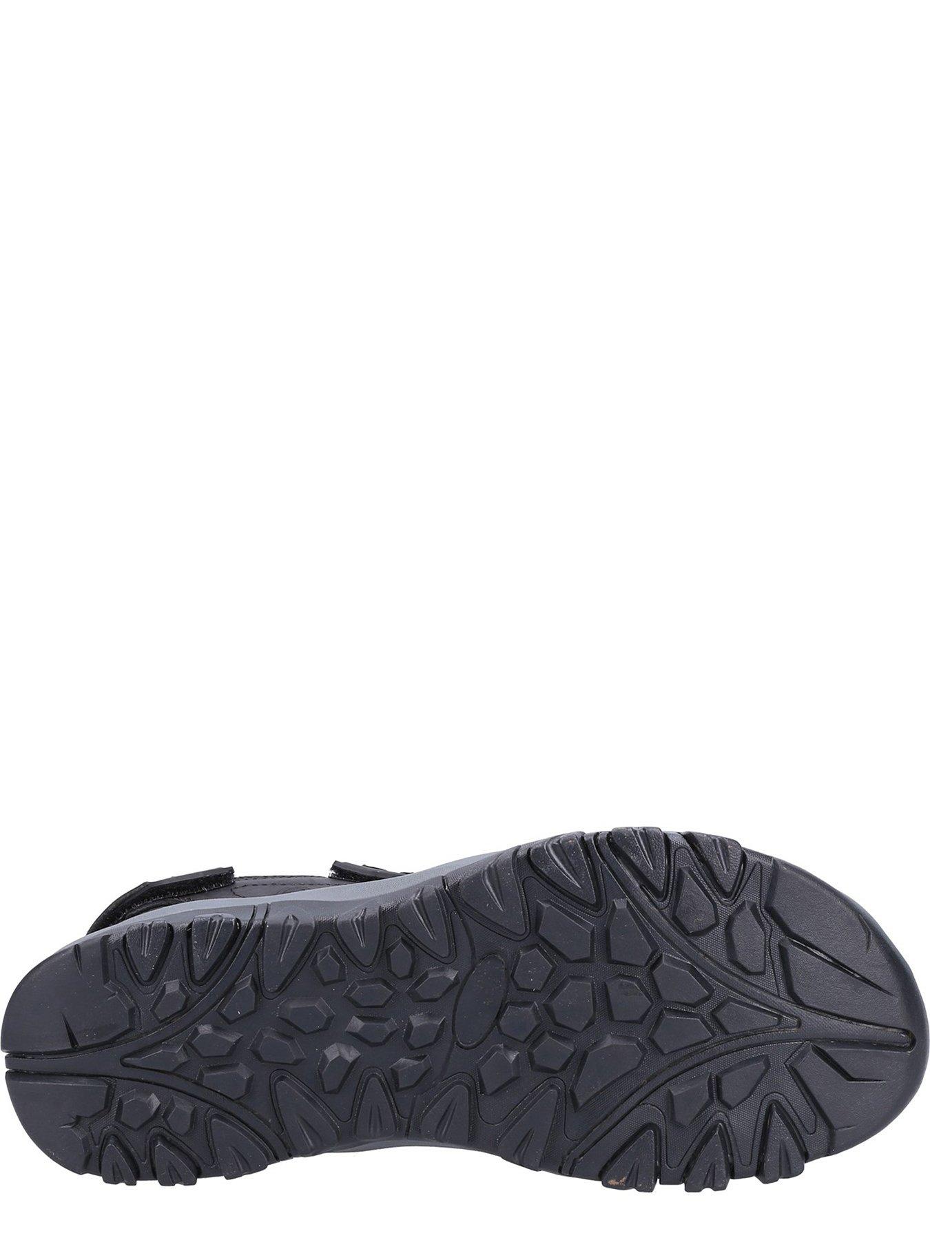Image 4 of 4 of Cotswold Landsdown Mens Mens Leather Sandal - Black