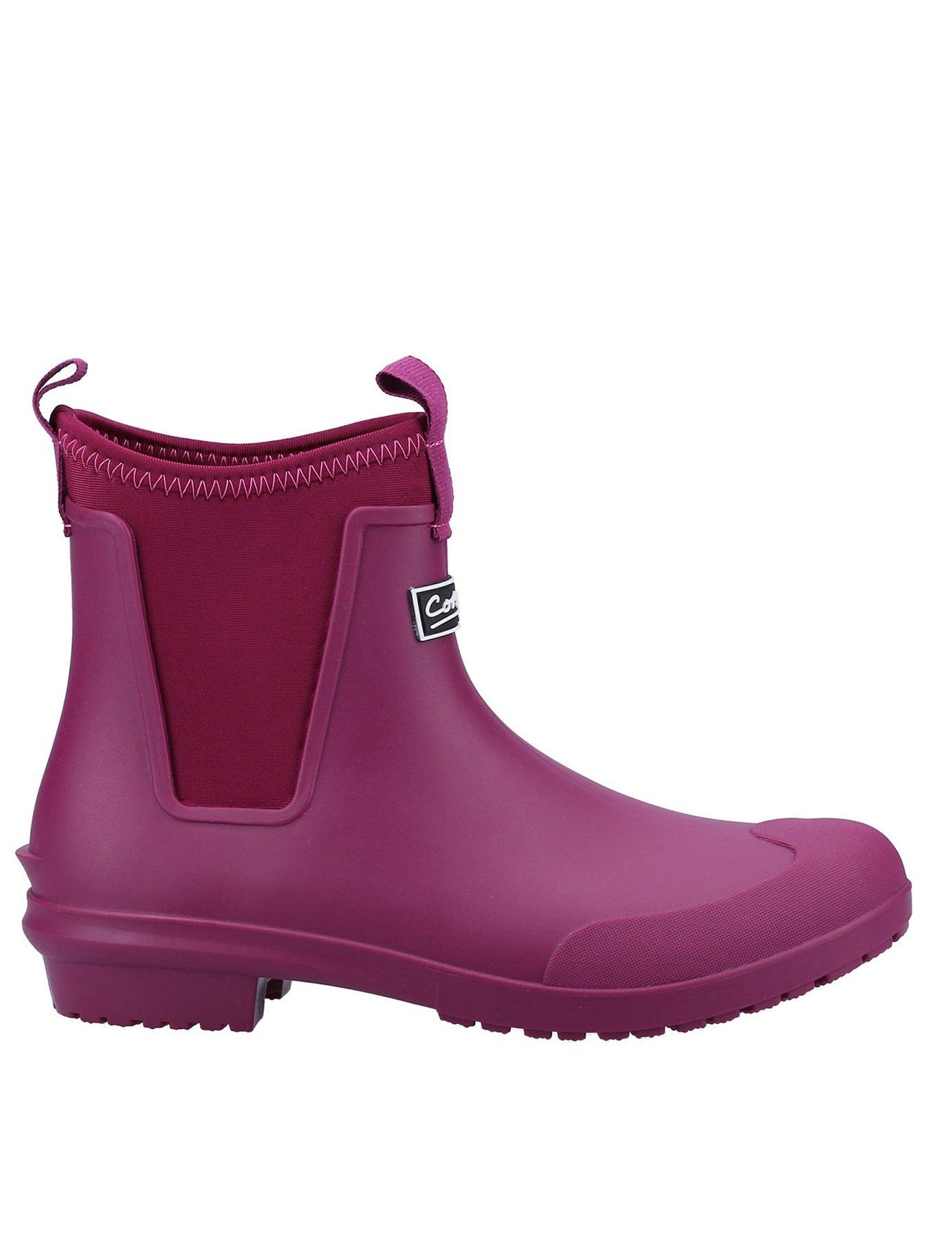 Image 1 of 4 of Cotswold Grovsner Everyday Wellingtons - Berry