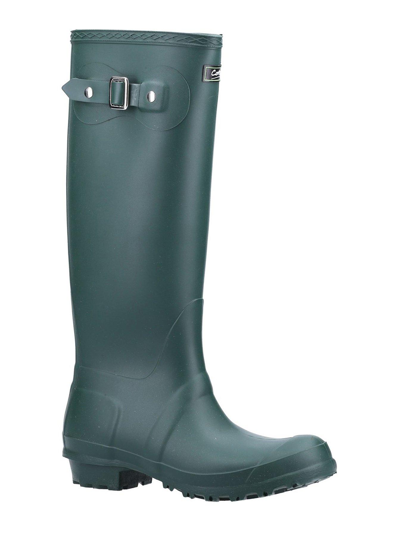 Image 2 of 4 of Cotswold Sandringham Everyday Wellingtons - Green