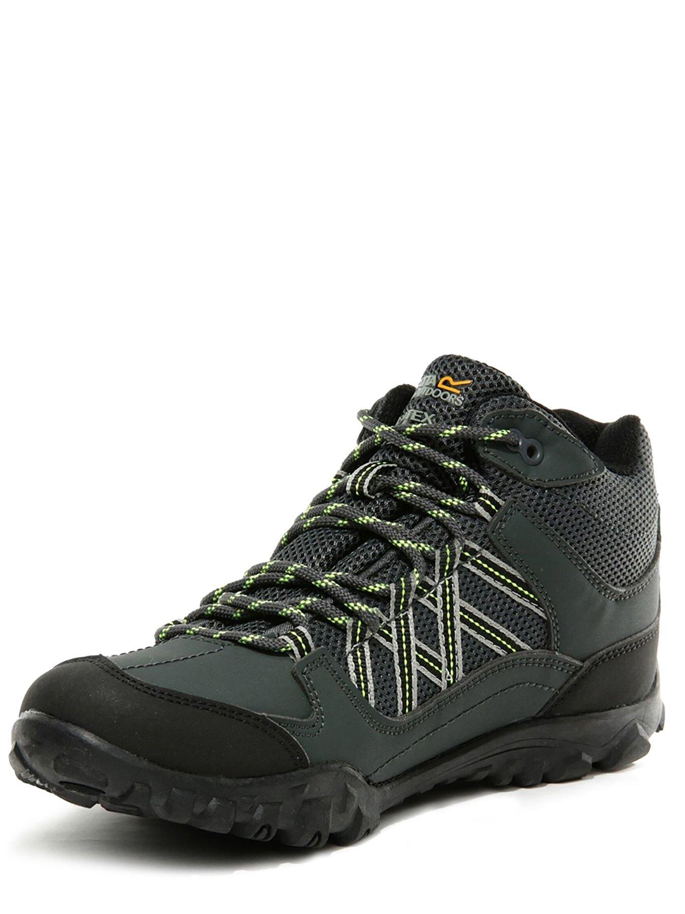 regatta-edgepoint-mid-junior-hiking-boots-blackgreenstillFront