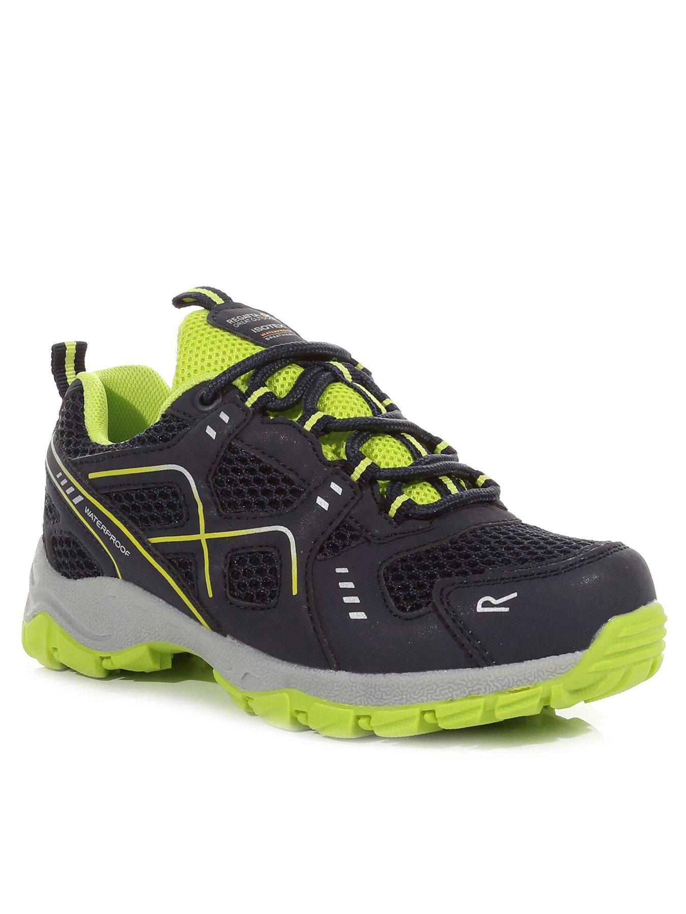 Image 1 of 6 of Regatta Vendeavour Junior Walking Shoes - Navy/Green
