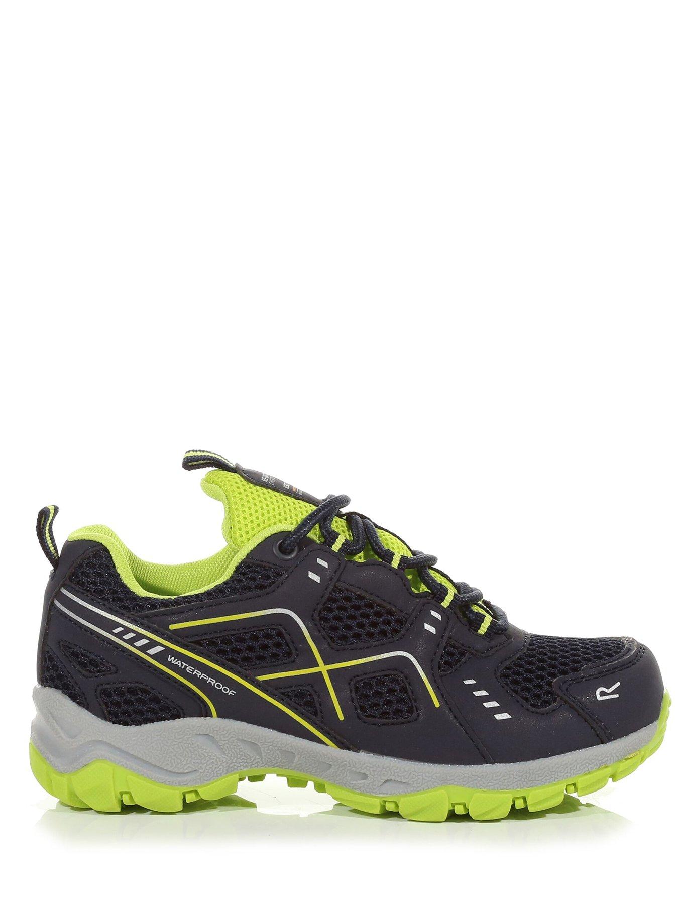 Image 2 of 6 of Regatta Vendeavour Junior Walking Shoes - Navy/Green
