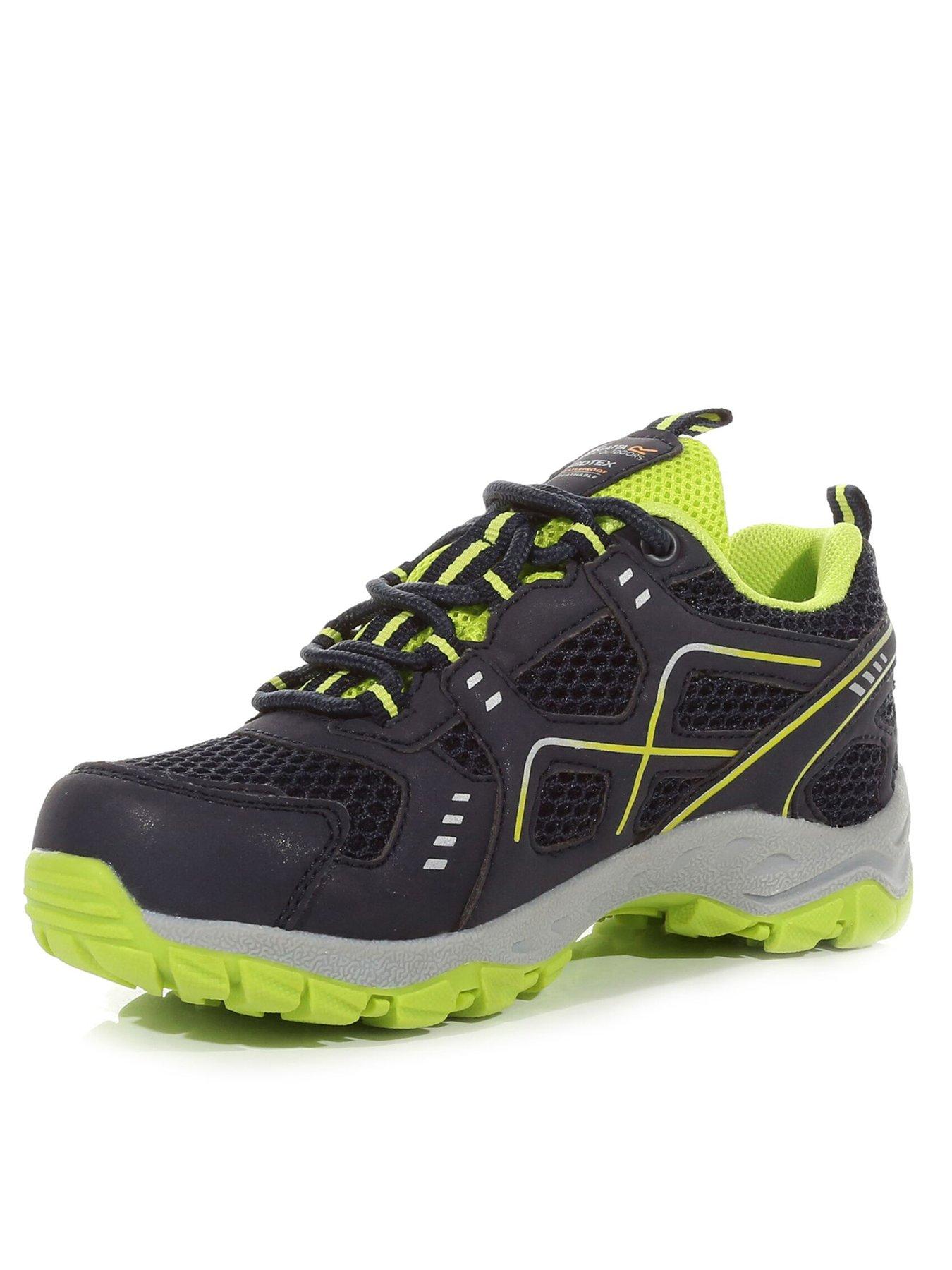 Image 3 of 6 of Regatta Vendeavour Junior Walking Shoes - Navy/Green