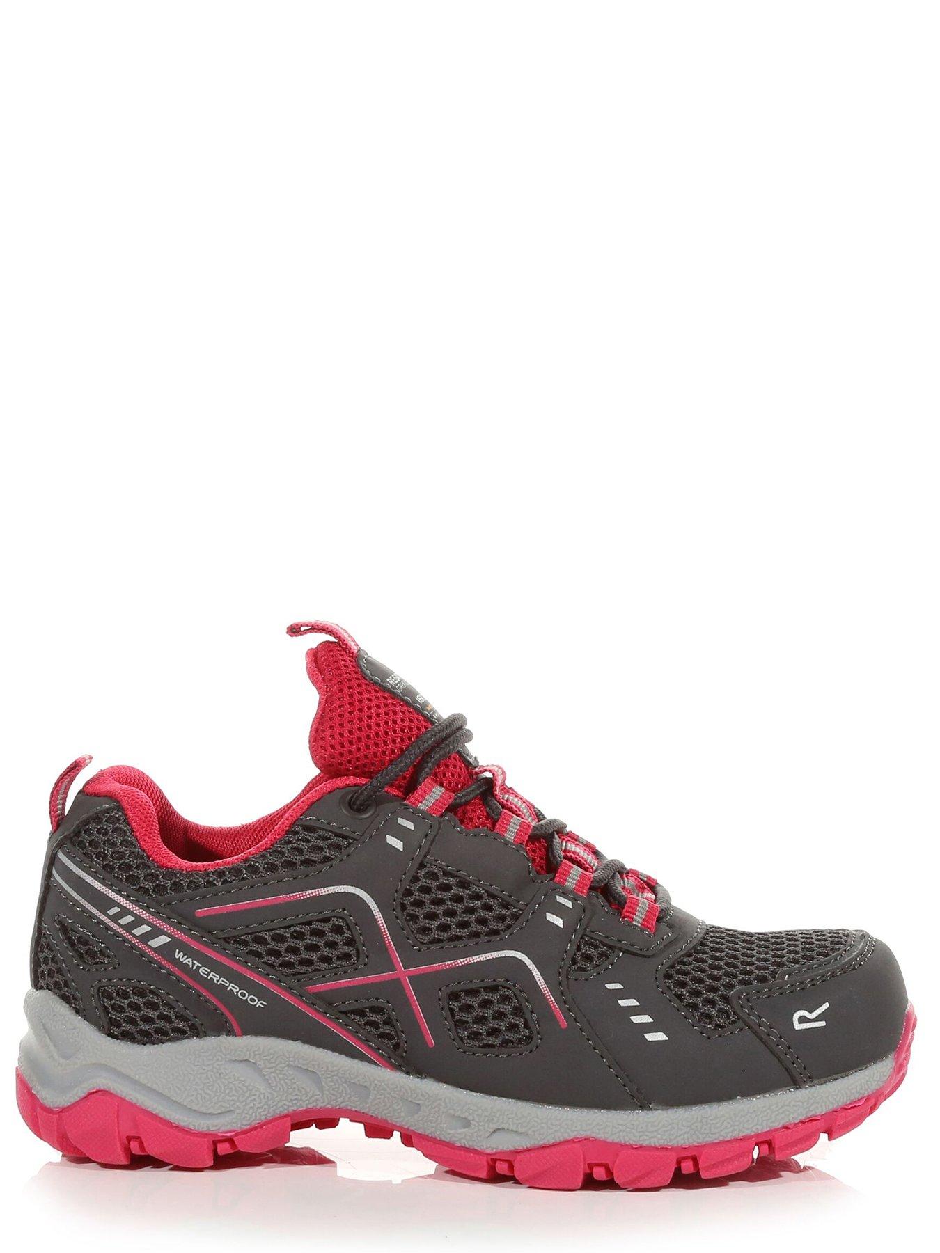 Image 2 of 4 of Regatta Vendeavour Junior Walking Shoes - Grey/Pink