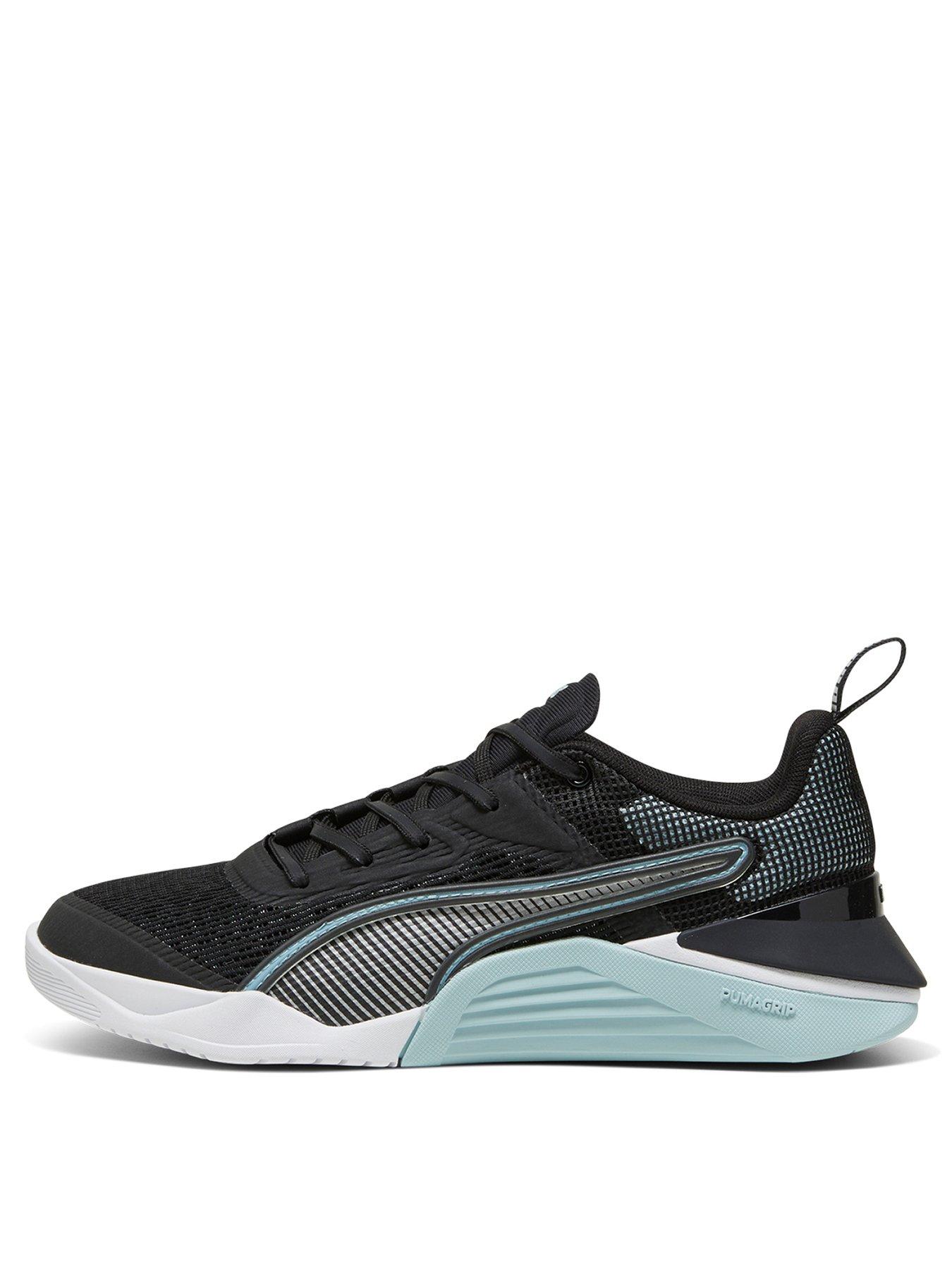 puma-womens-training-fuse-30-blackgreenfront