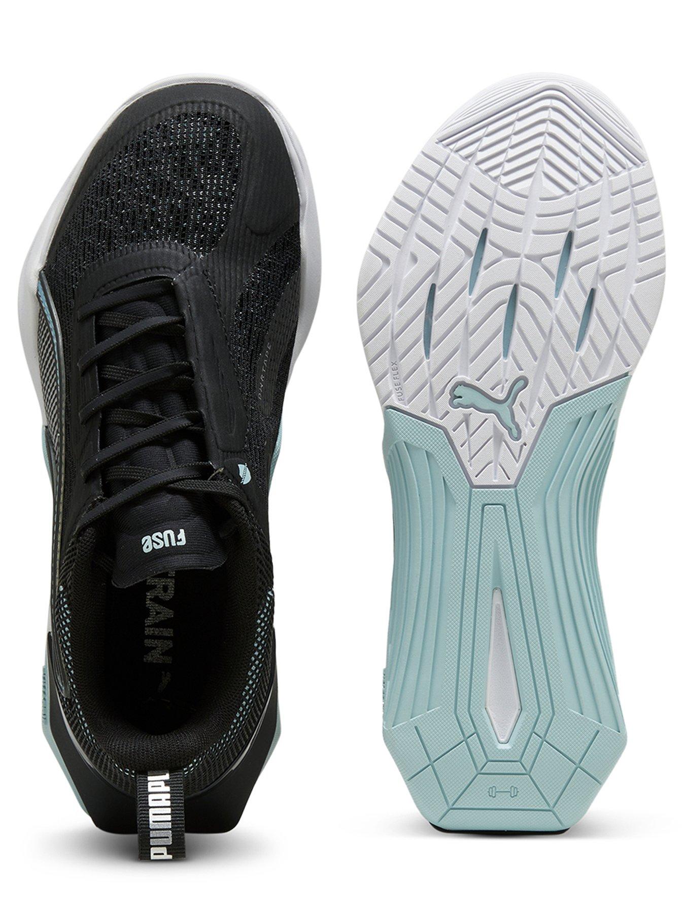 puma-womens-training-fuse-30-blackgreendetail