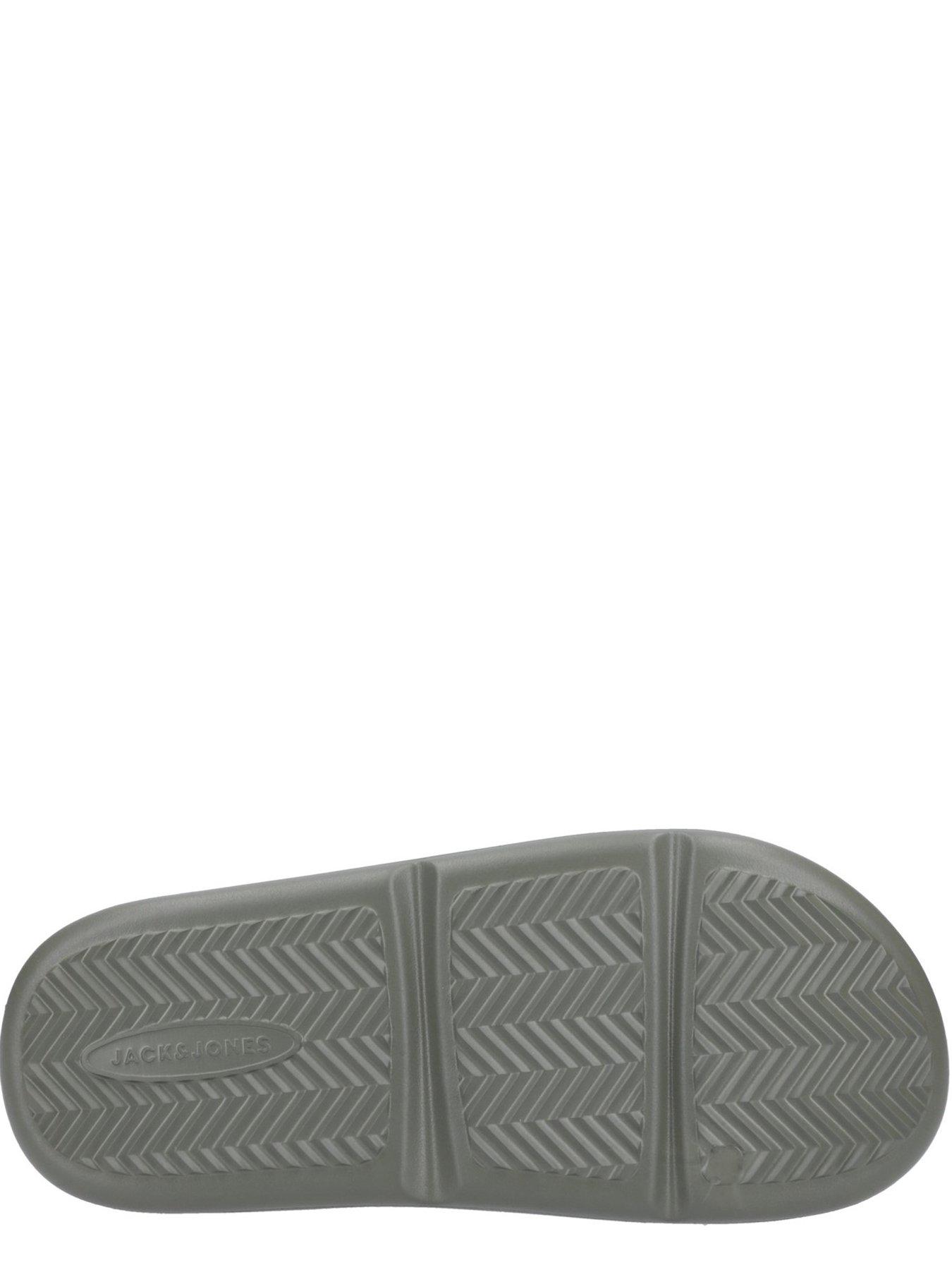 jack-jones-jack-amp-jones-chunky-moulded-sliders-dark-greendetail