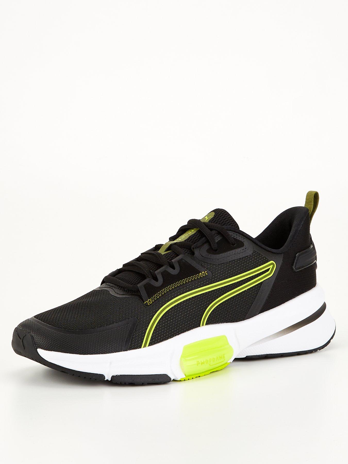 puma-mens-training-pwrframe-tr-3-trainers-blackgreenstillFront