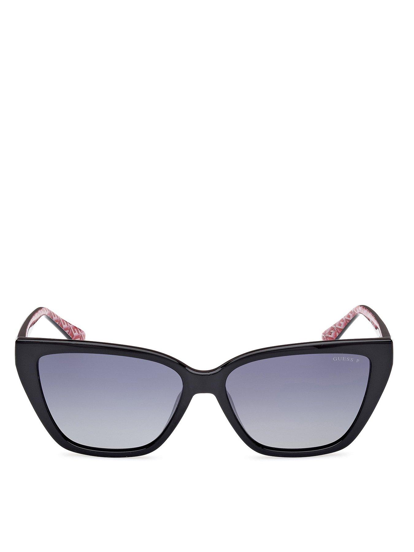 guess-guess-shiny-black-cateye-sunglassesoutfit