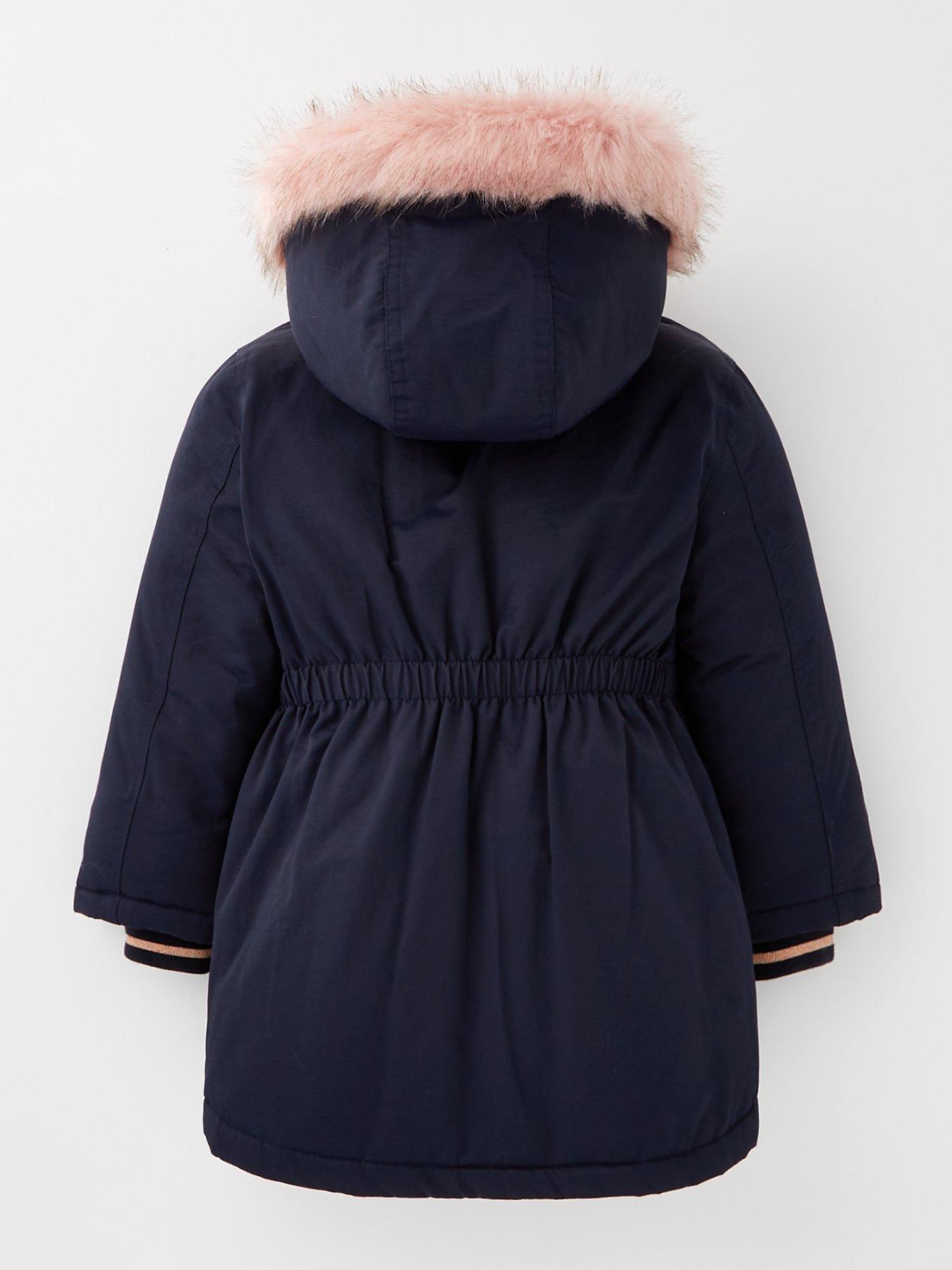 mini-v-by-very-girls-navy-faux-fur-parkaback