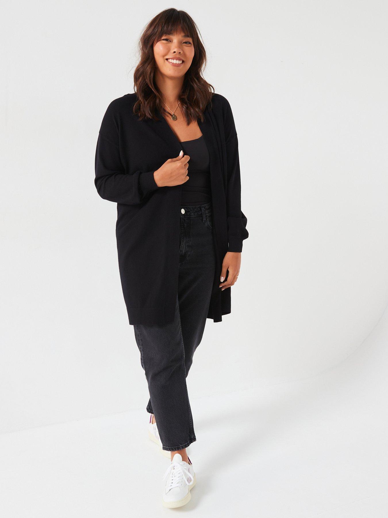 v-by-very-curve-edge-to-edge-longline-cardigan-black