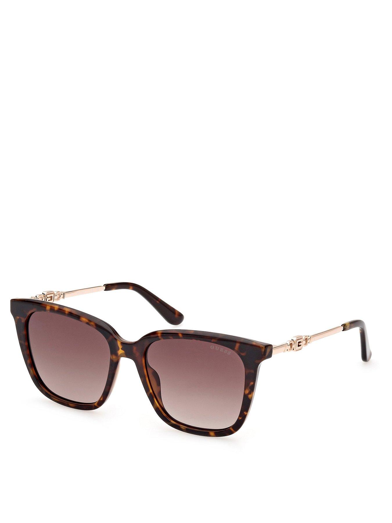 Guess Guess Dark Havana Square Sunglasses Very Ireland