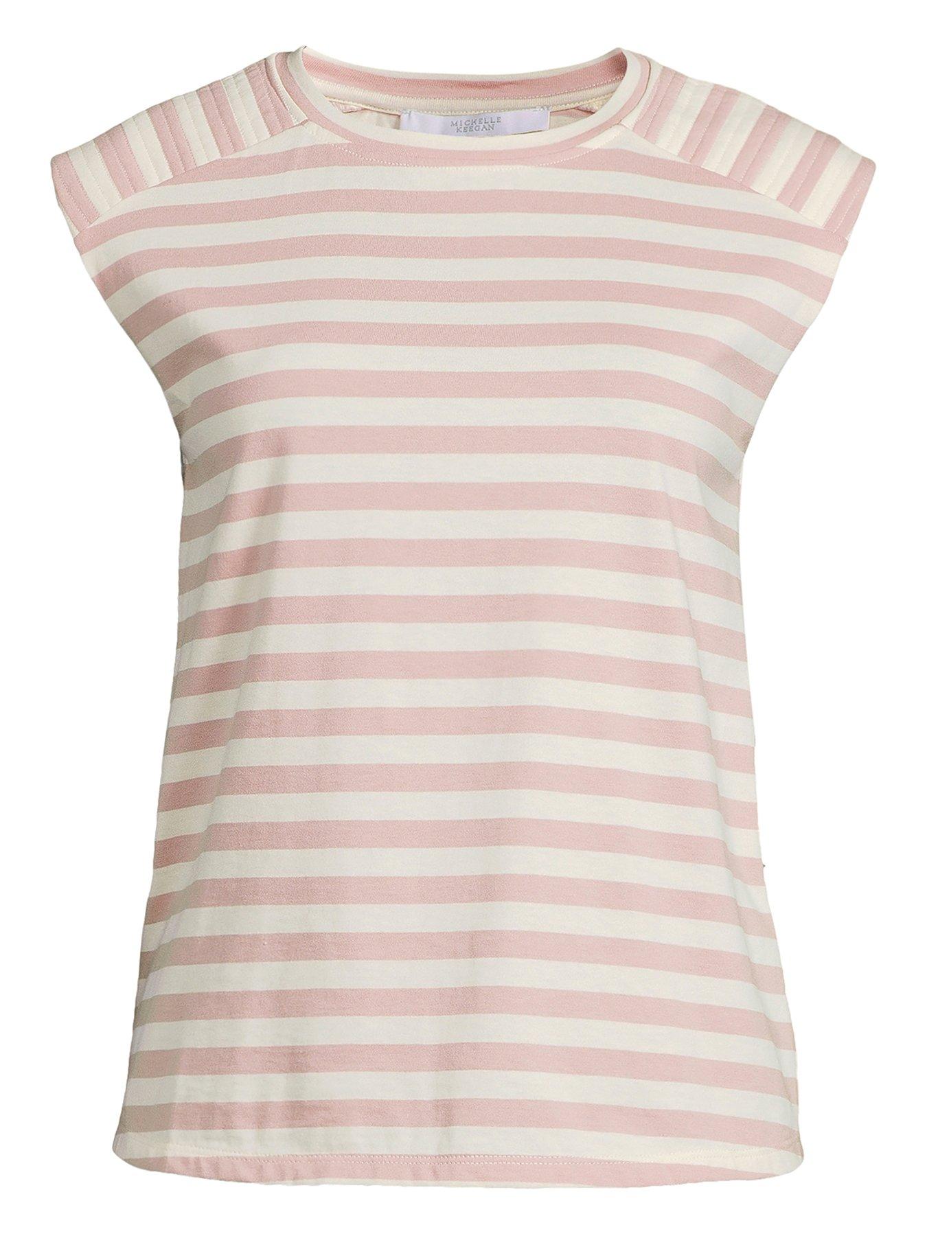 michelle-keegan-premium-jersey-quiltednbspshoulder-top-pinkcreamdetail