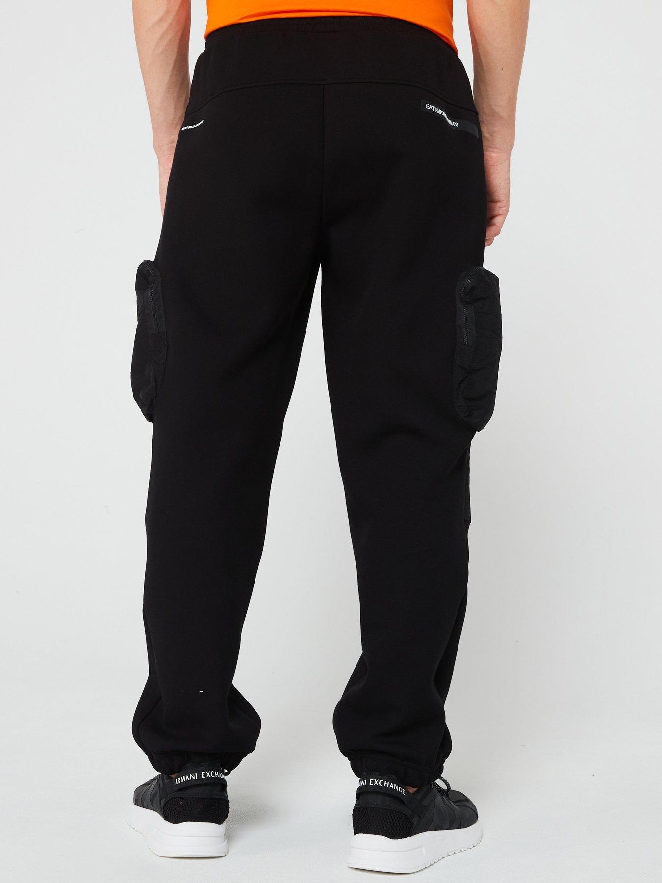 ea7-emporio-armani-athletic-mixcargo-trouser-blackstillFront