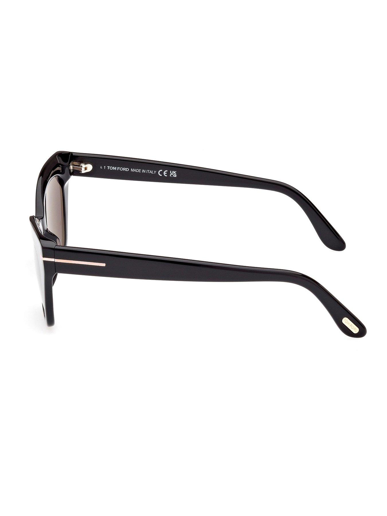 Image 2 of 3 of Tom Ford Juliette Sunglasses - Black