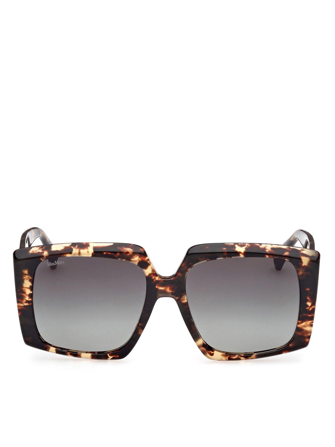 max-mara-max-mara-dark-havana-geometric-sunglassesoutfit