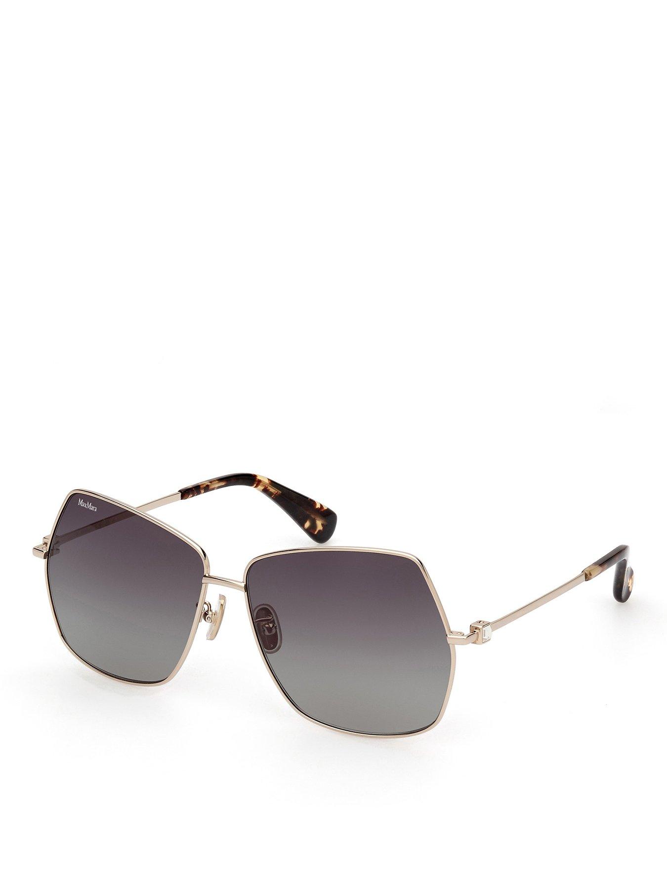 max-mara-max-mara-gold-gradient-green-geometric-sunglasses