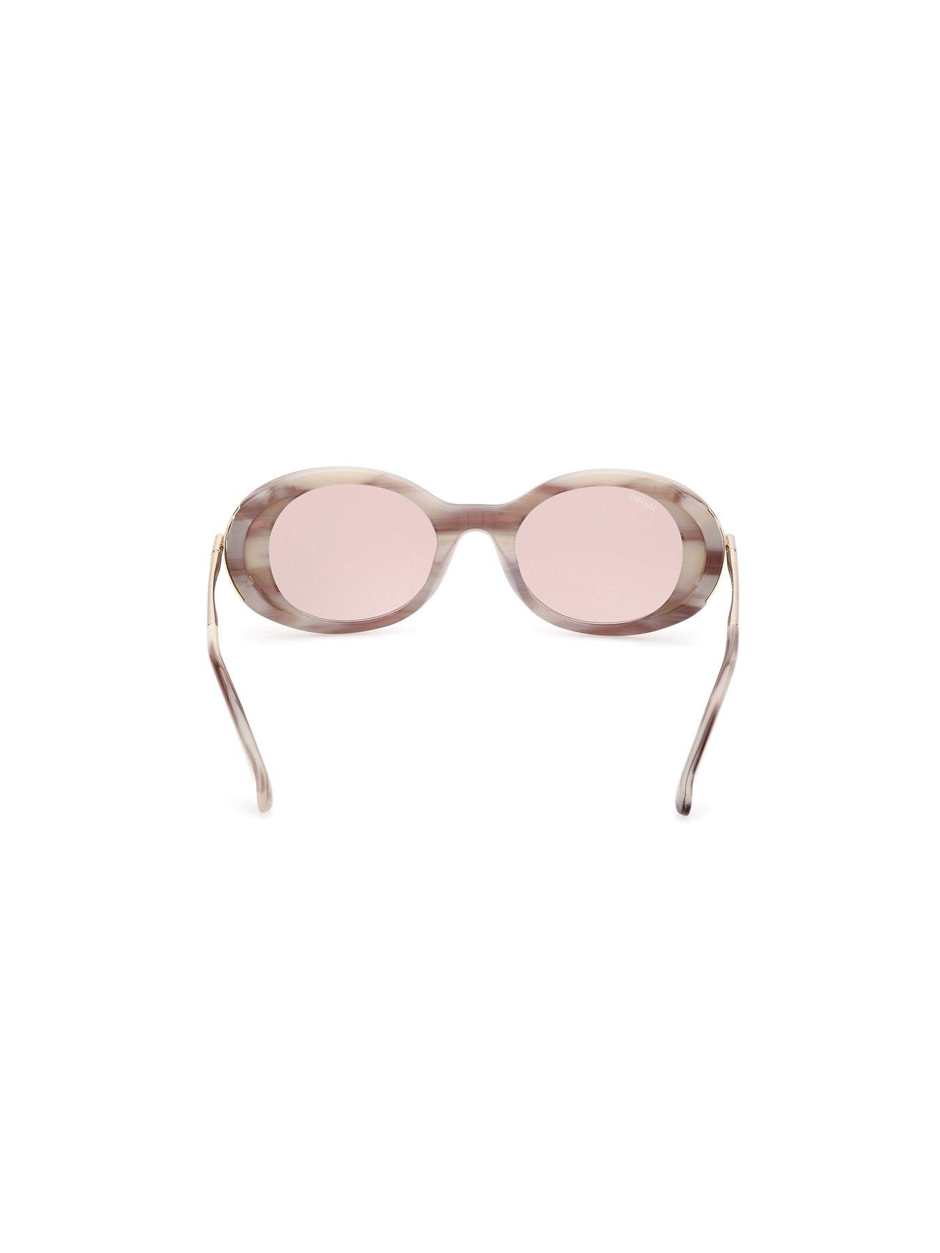 max-mara-max-mara-beige-horn-round-sunglassesdetail