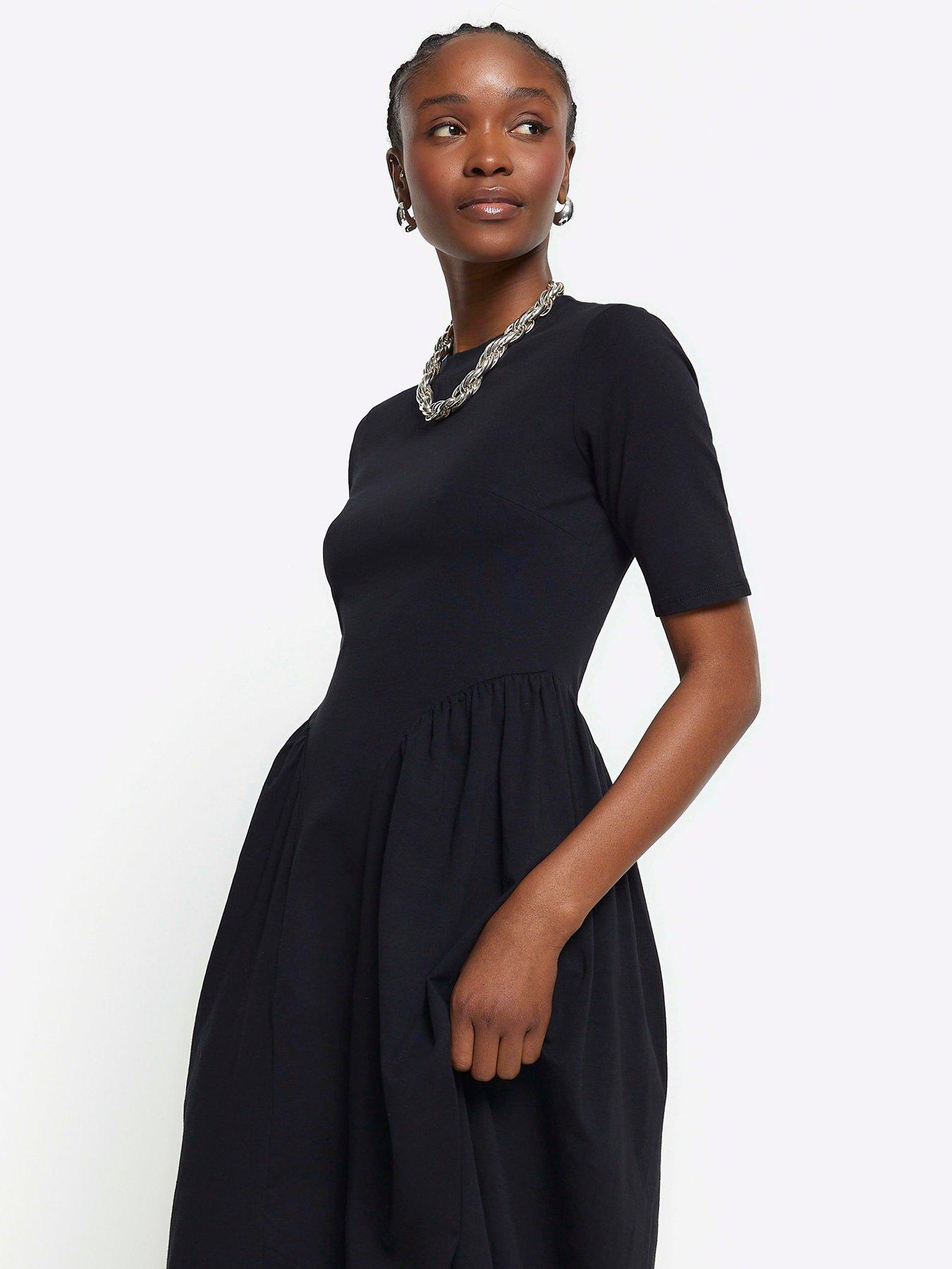 river-island-midi-jersey-dress-blackoutfit