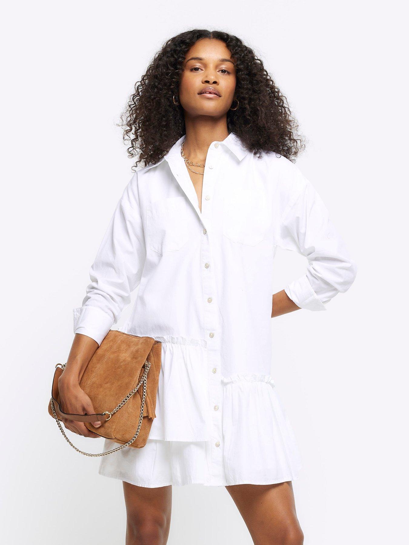 river-island-poplin-asymmetric-dress-white