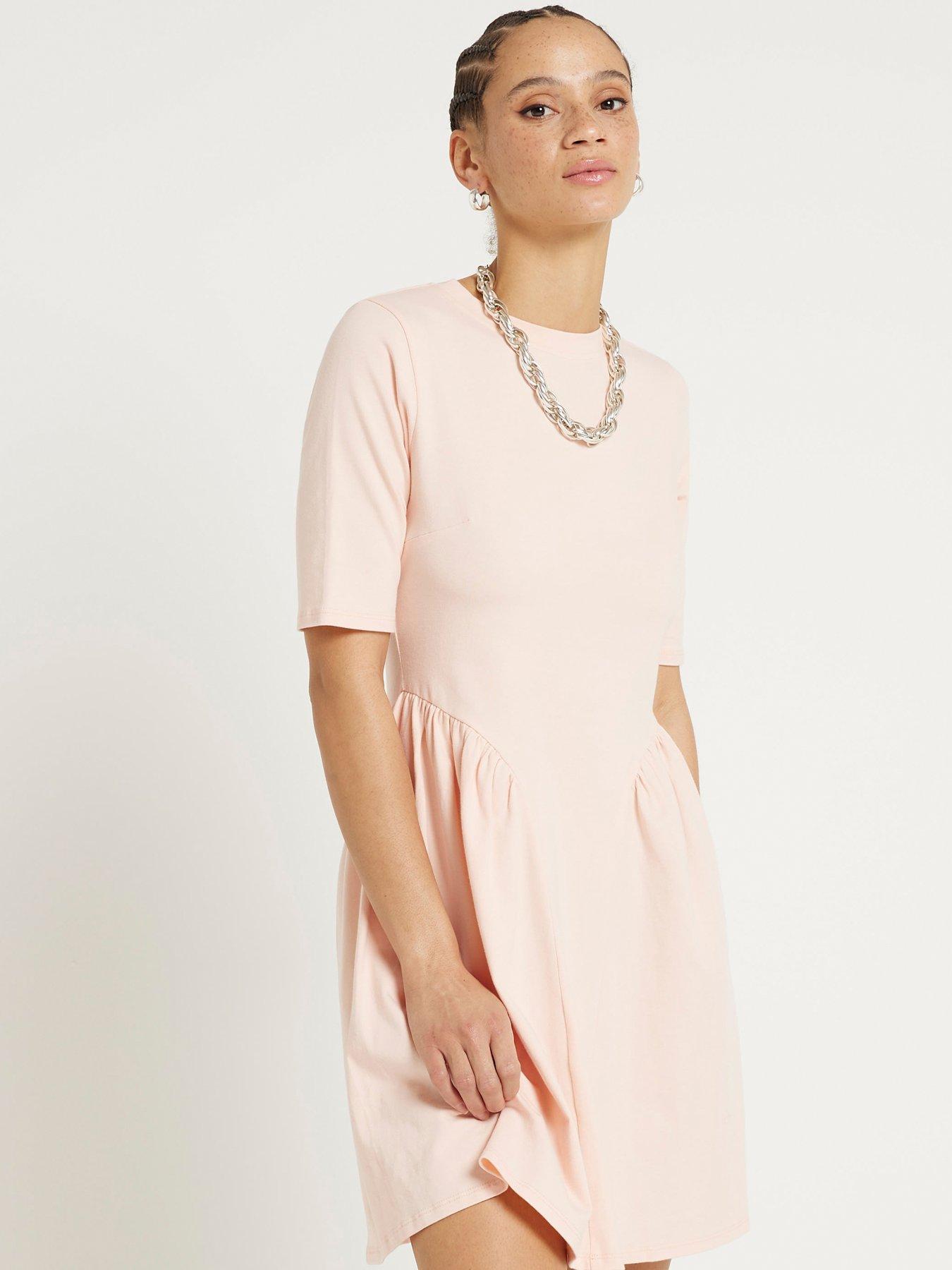 river-island-hem-detail-maxi-dress-light-pinkoutfit