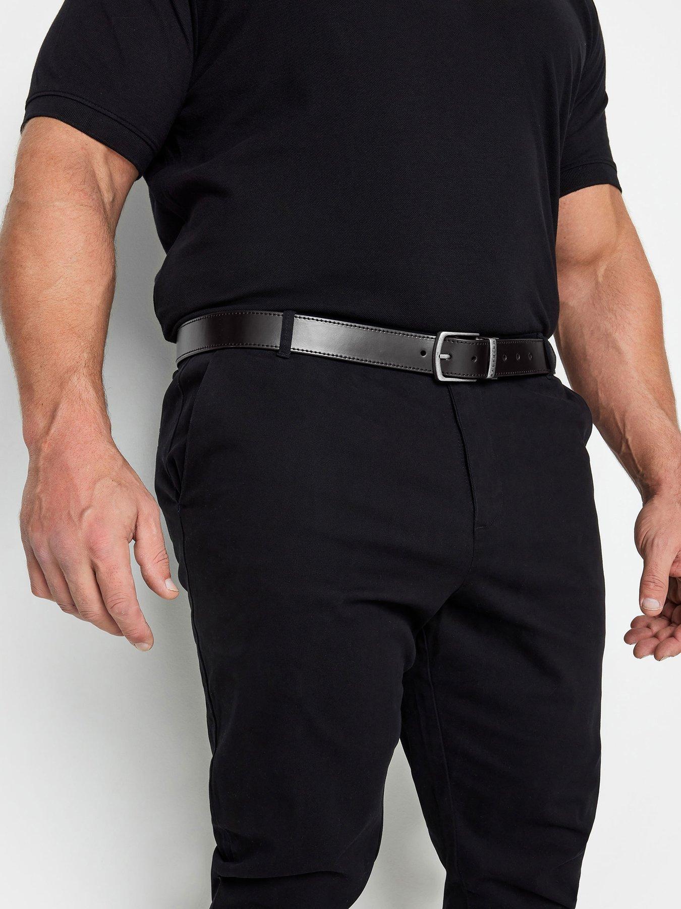 Image 2 of 3 of BadRhino Reversible Leather Belt -&nbsp;Black