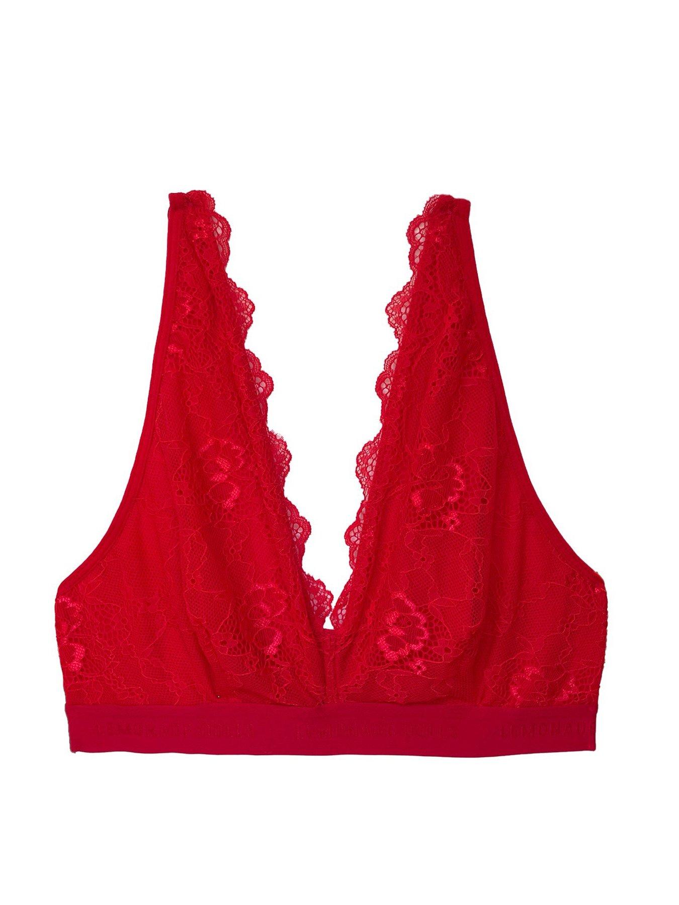 Image 3 of 5 of Lemonade Lace Fuller Cup Bra - Red