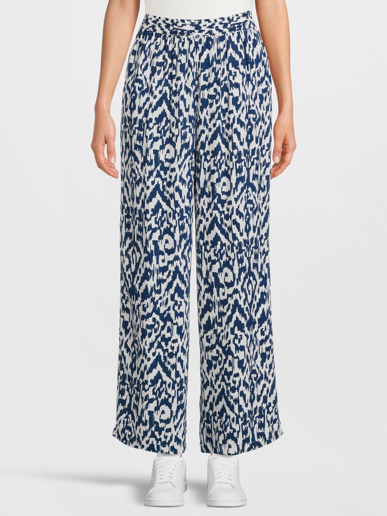 jdy-printed-wide-leg-trouser-blue