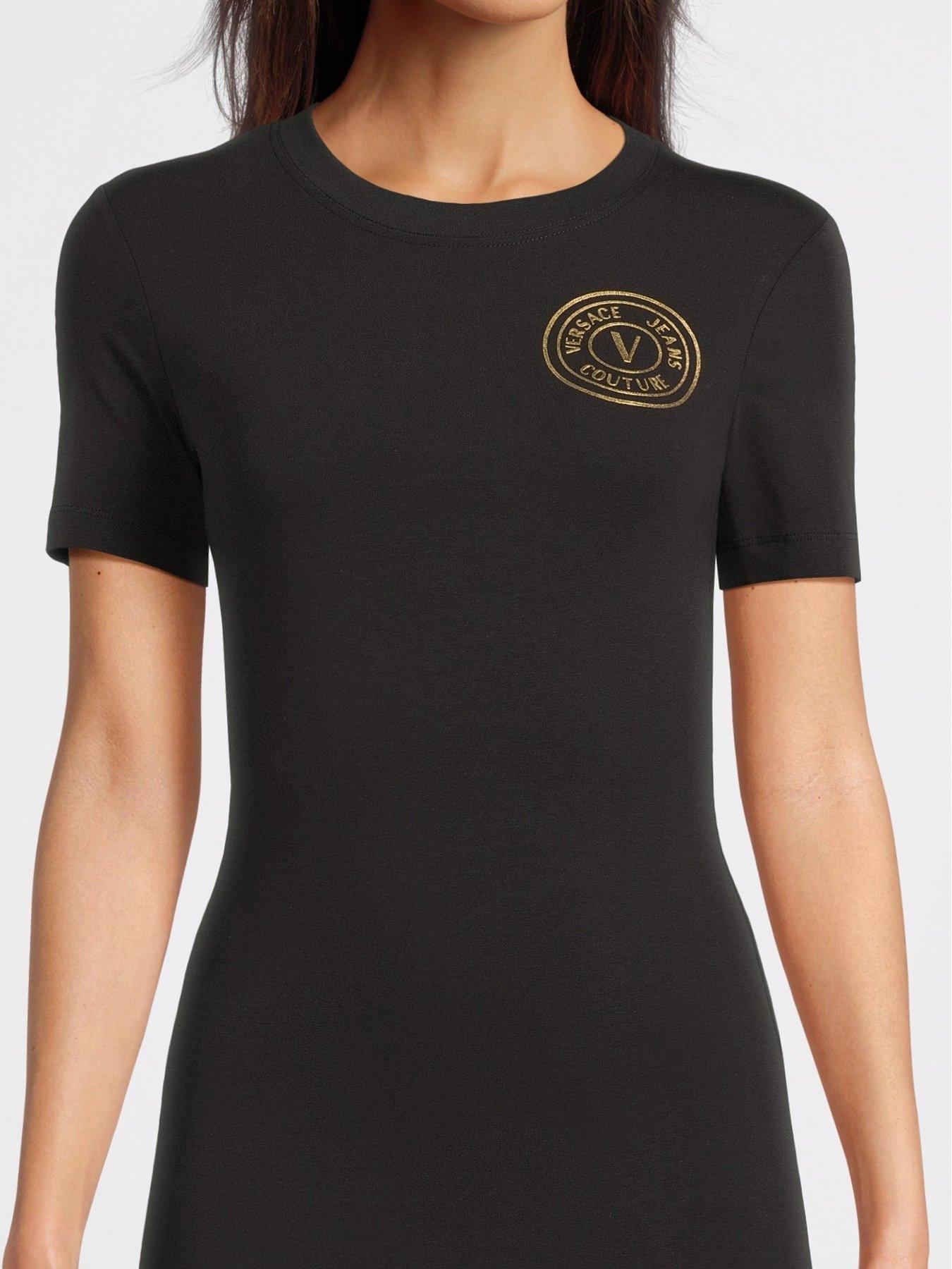 versace-jeans-couture-logo-emblem-t-shirt-dress-blacknbspoutfit