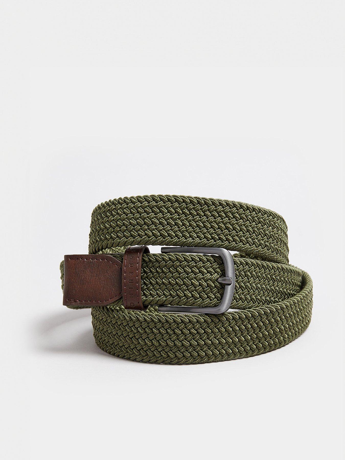BadRhino Badrhino Rhino Flex Elastic Woven Belt Khaki
