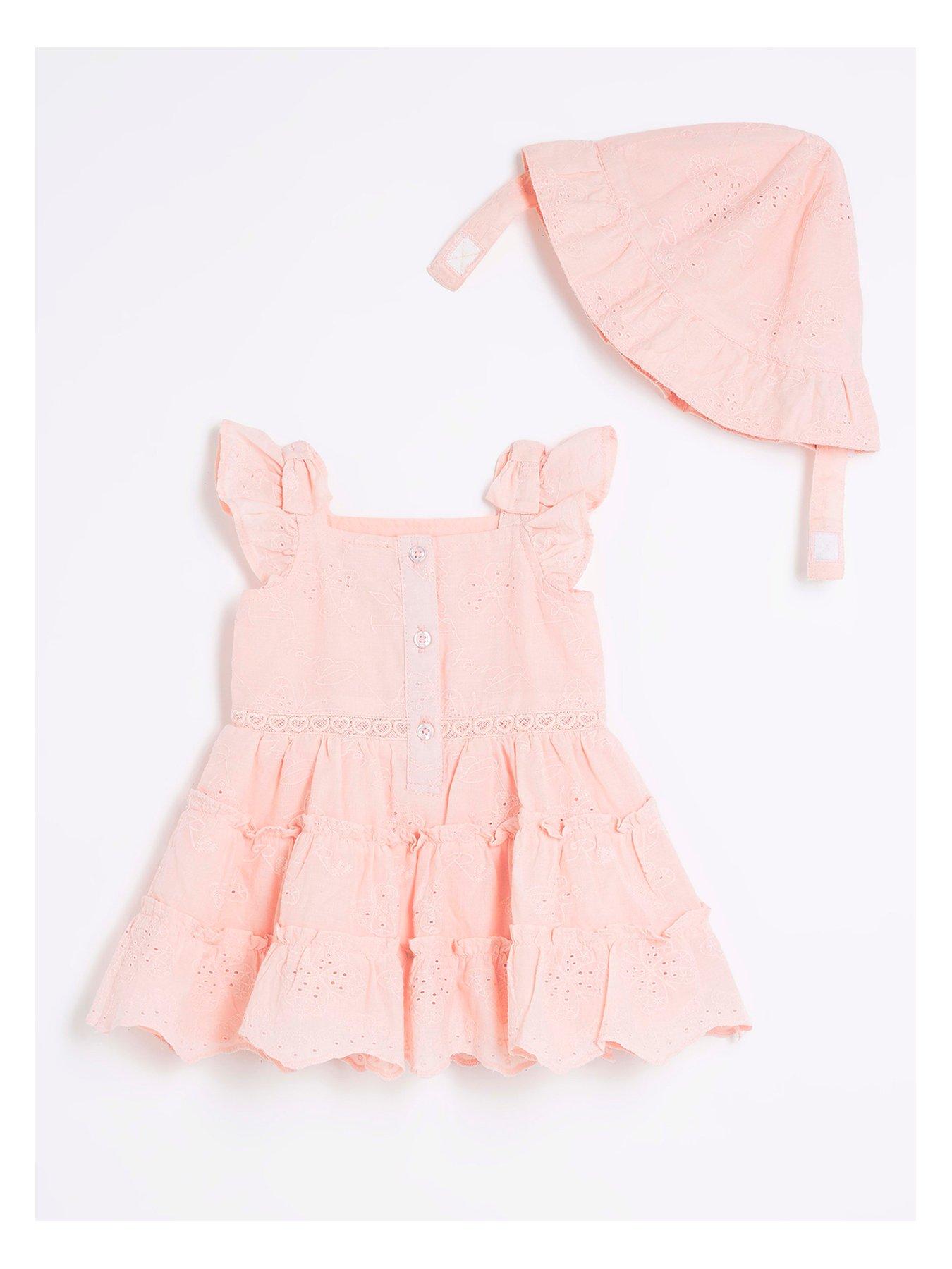 river-island-baby-baby-girls-broderie-dress-and-hat-set-pinkback