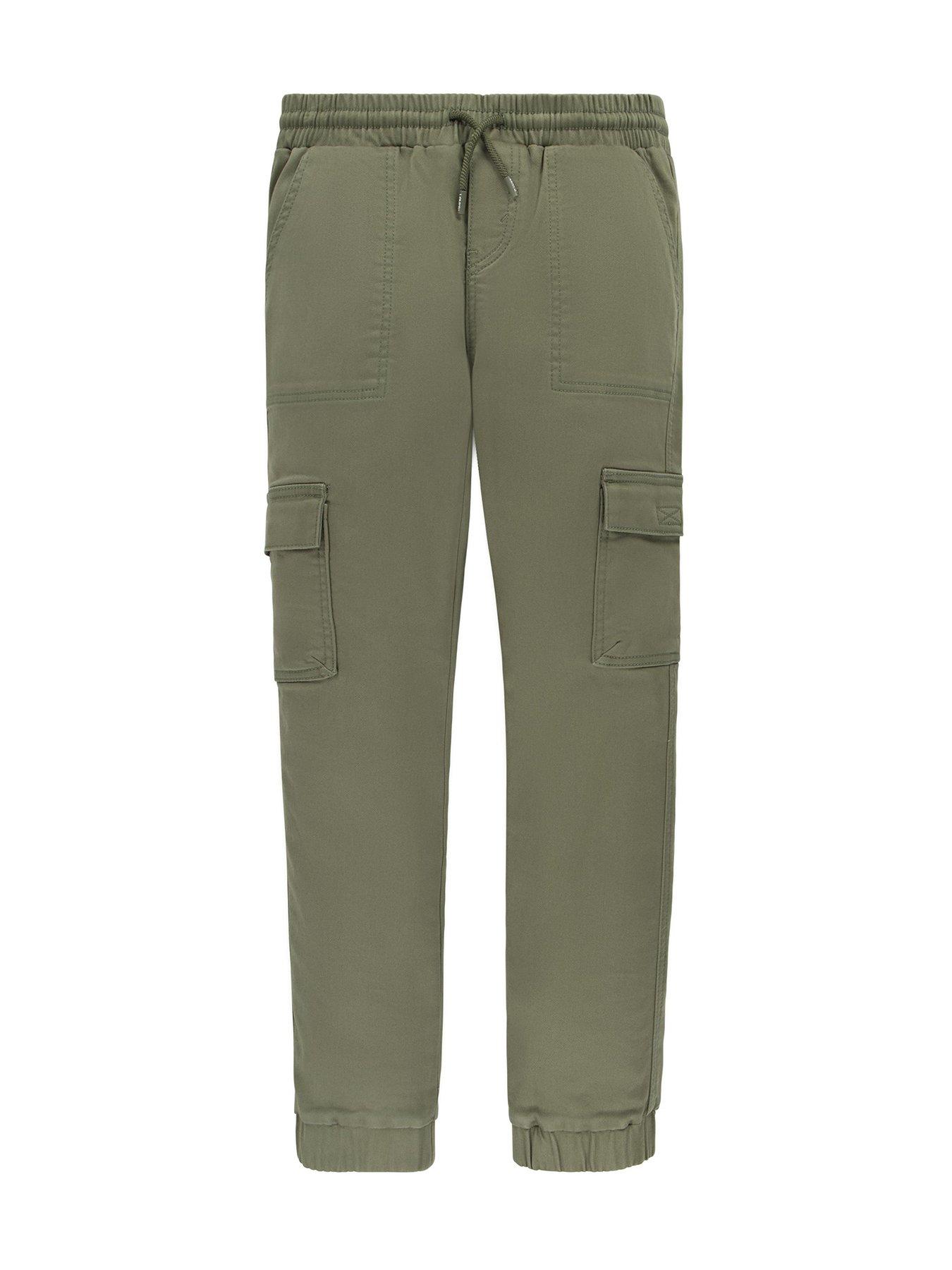 levis-boys-relaxed-dobby-cargo-jogger-olivine-khaki