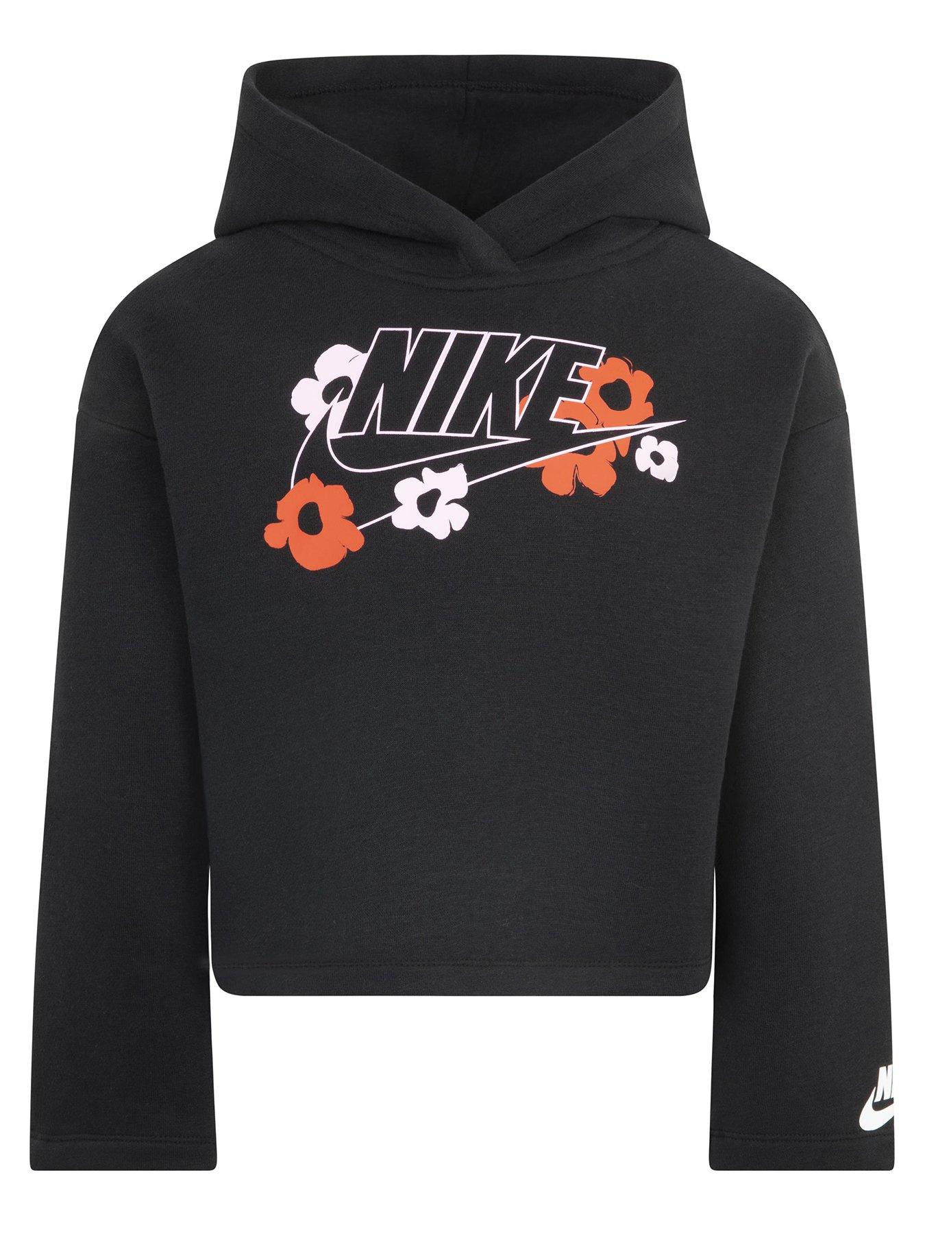 nike-kids-girls-floral-graphic-hoodie-blackfront