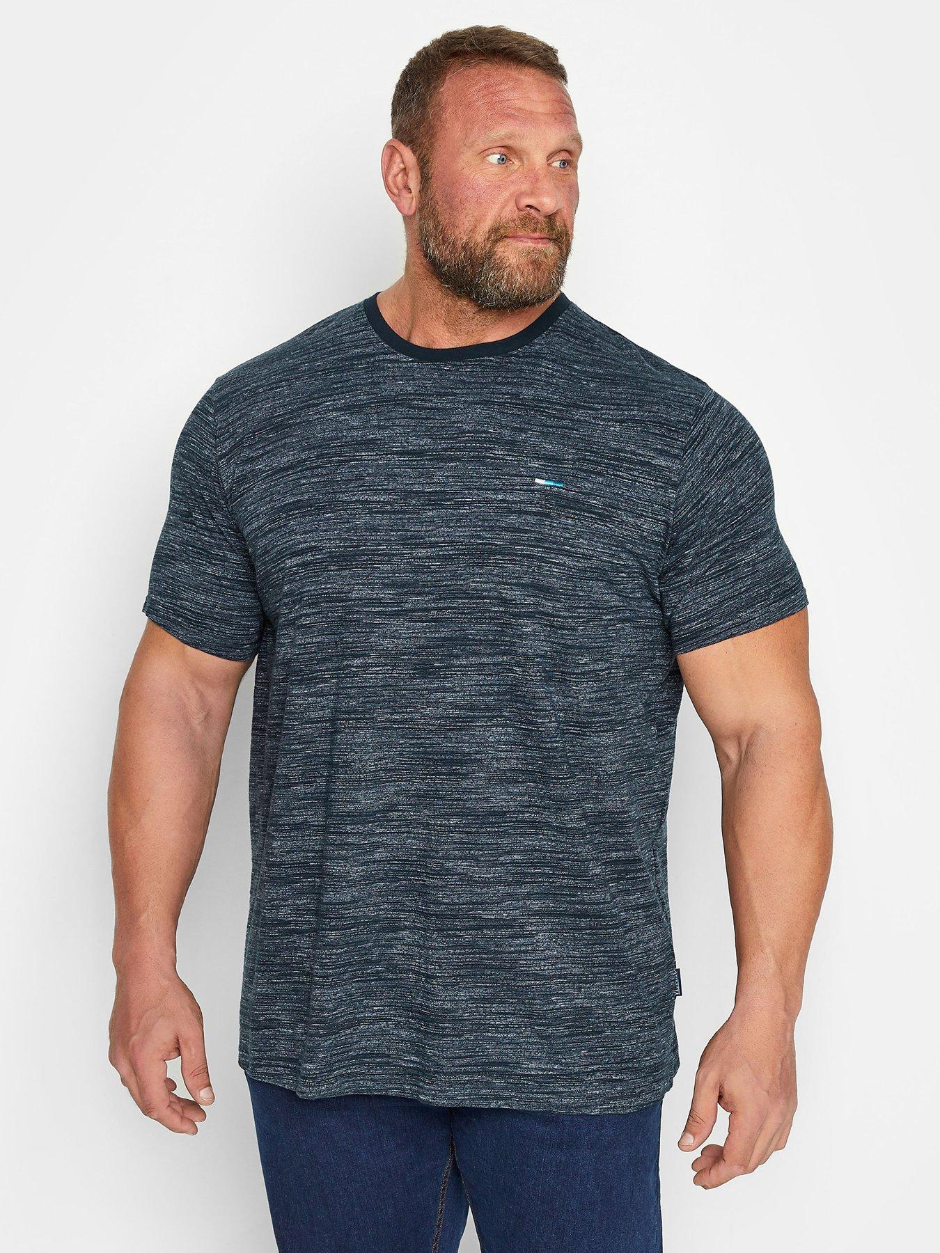 undefined Badrhino Injected Slub T-shirt Navy