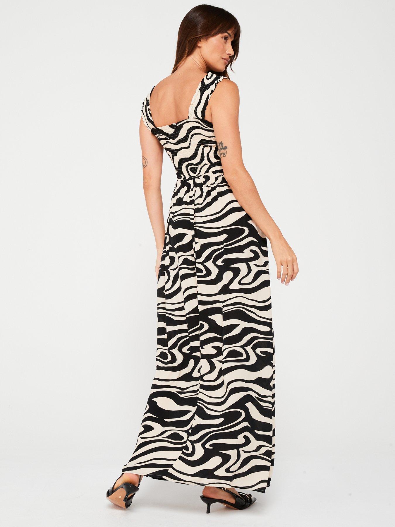 jdy-printed-maxi-dress-blackstillFront