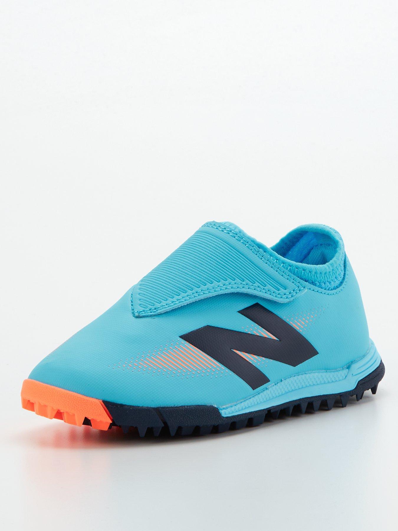 new-balance-junior-furon-v7-dispatch-velcro-astro-turf-football-boots--bluestillFront