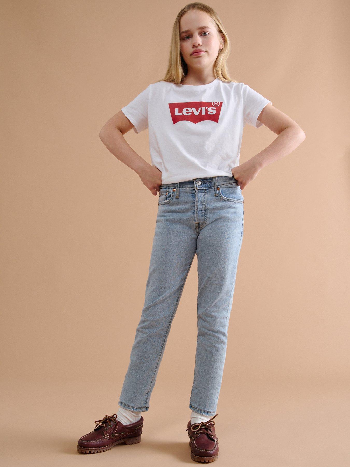 levis-girls-short-sleeve-batwing-t-shirt-white