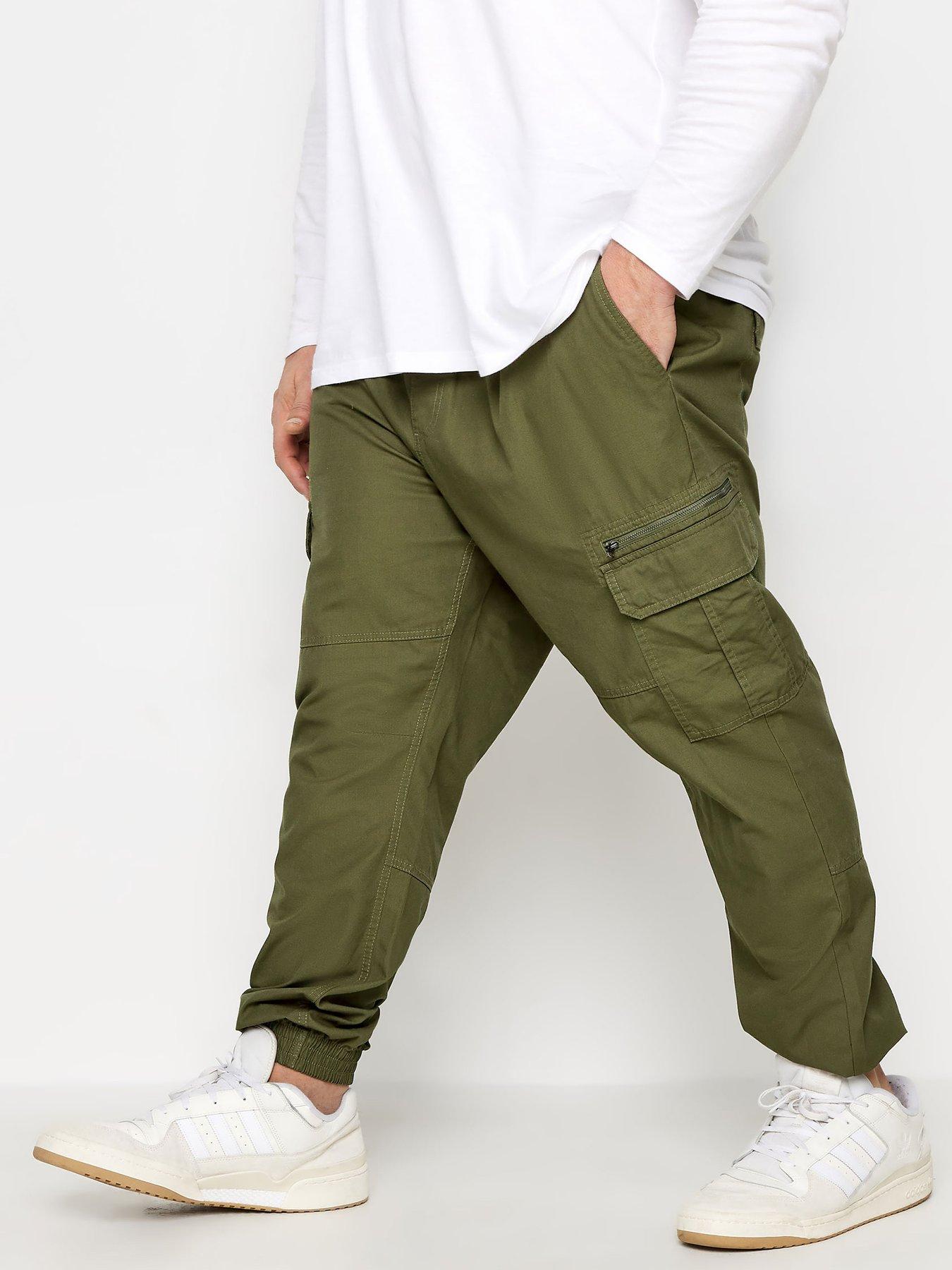 Casual Trousers, Green, Trousers & chinos, Men