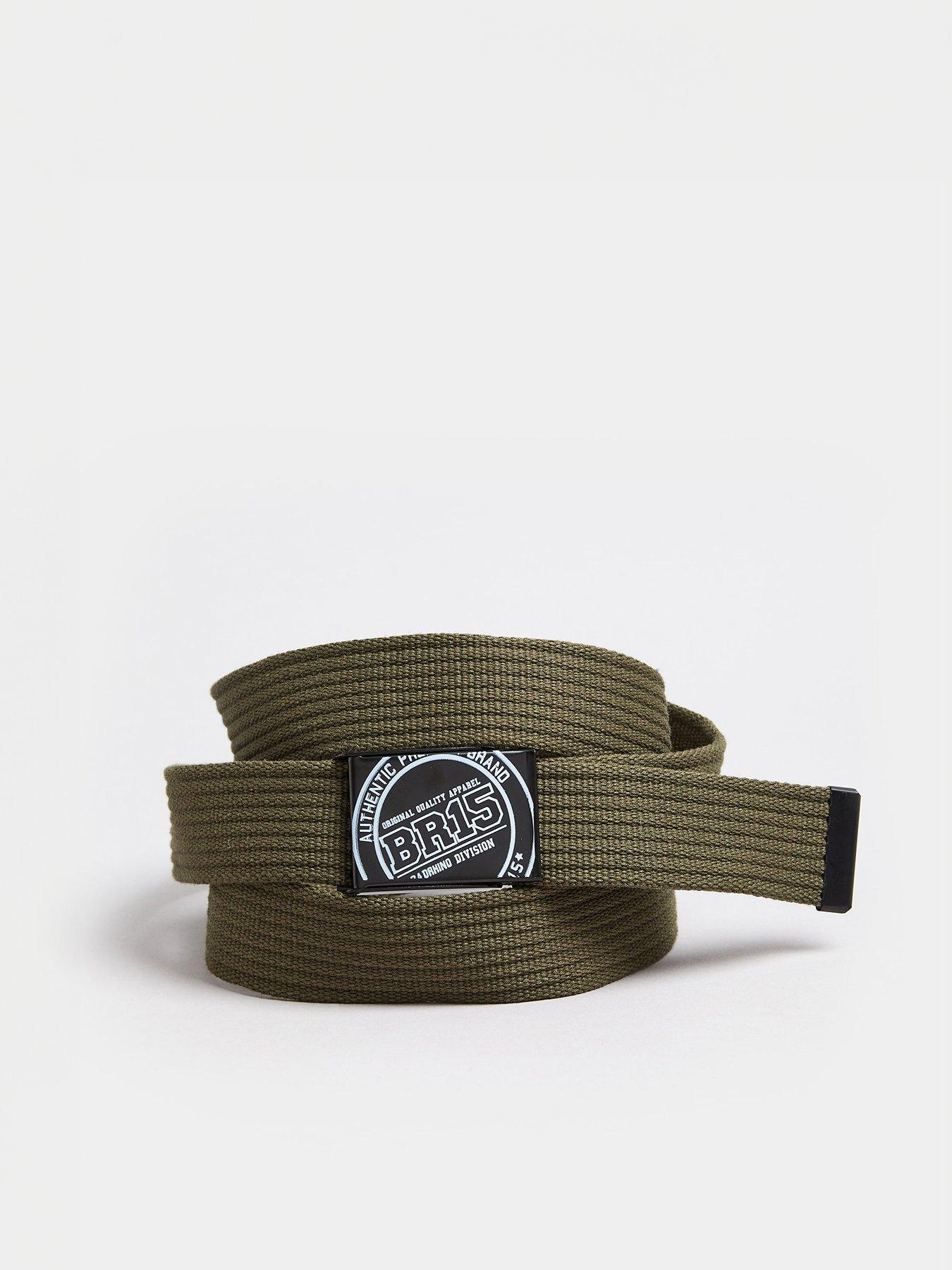 BadRhino Badrhino Ribbed Webbing Belt Olive